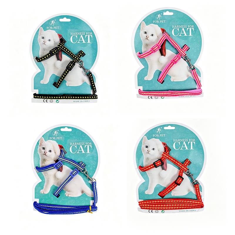 Arnés para Gato 1cm Poliéster Surtido