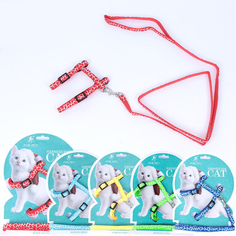 Arnés para Gato 1cm Poliéster Surtido