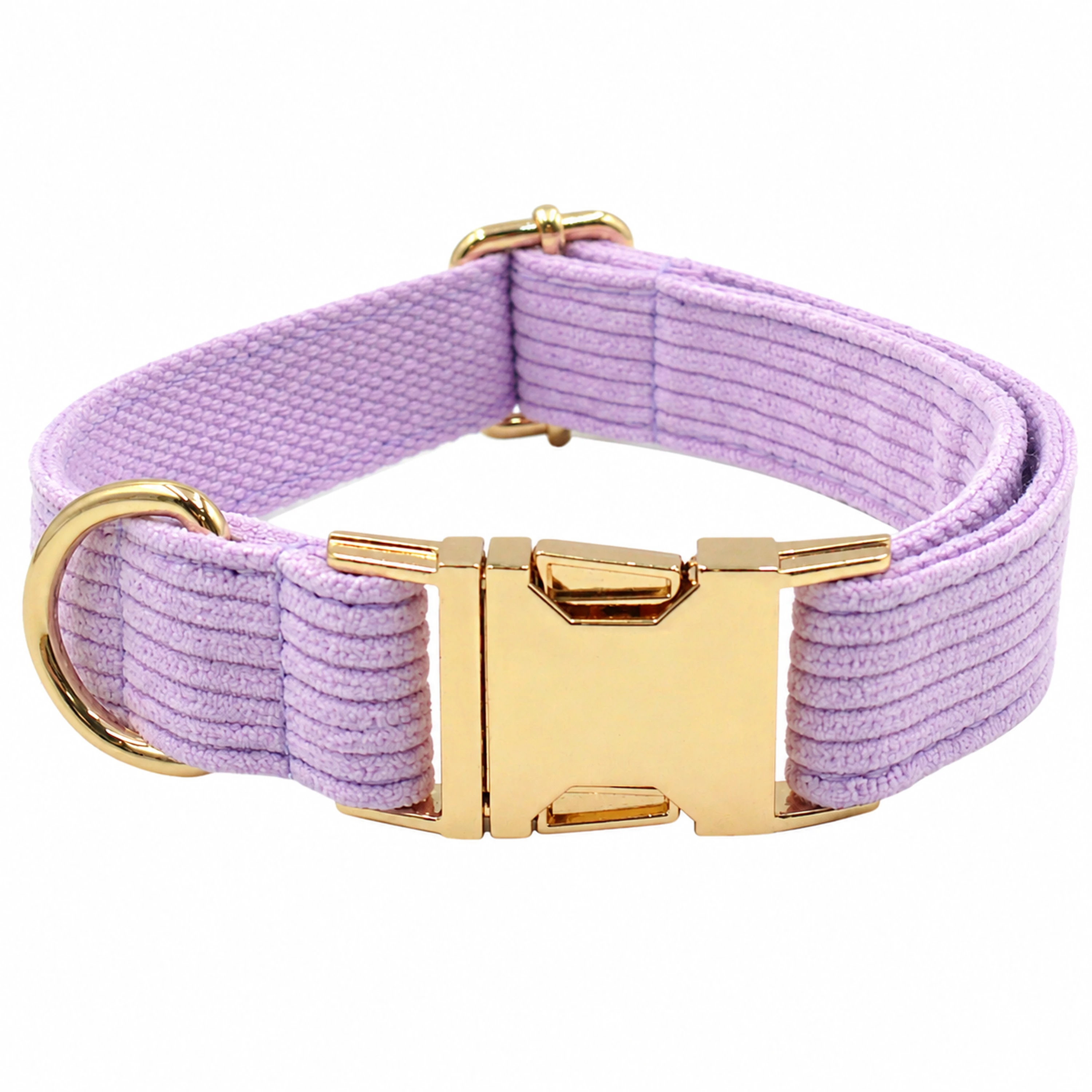 Collar para Mascotas Varios Tamaños Terciopelo Morado