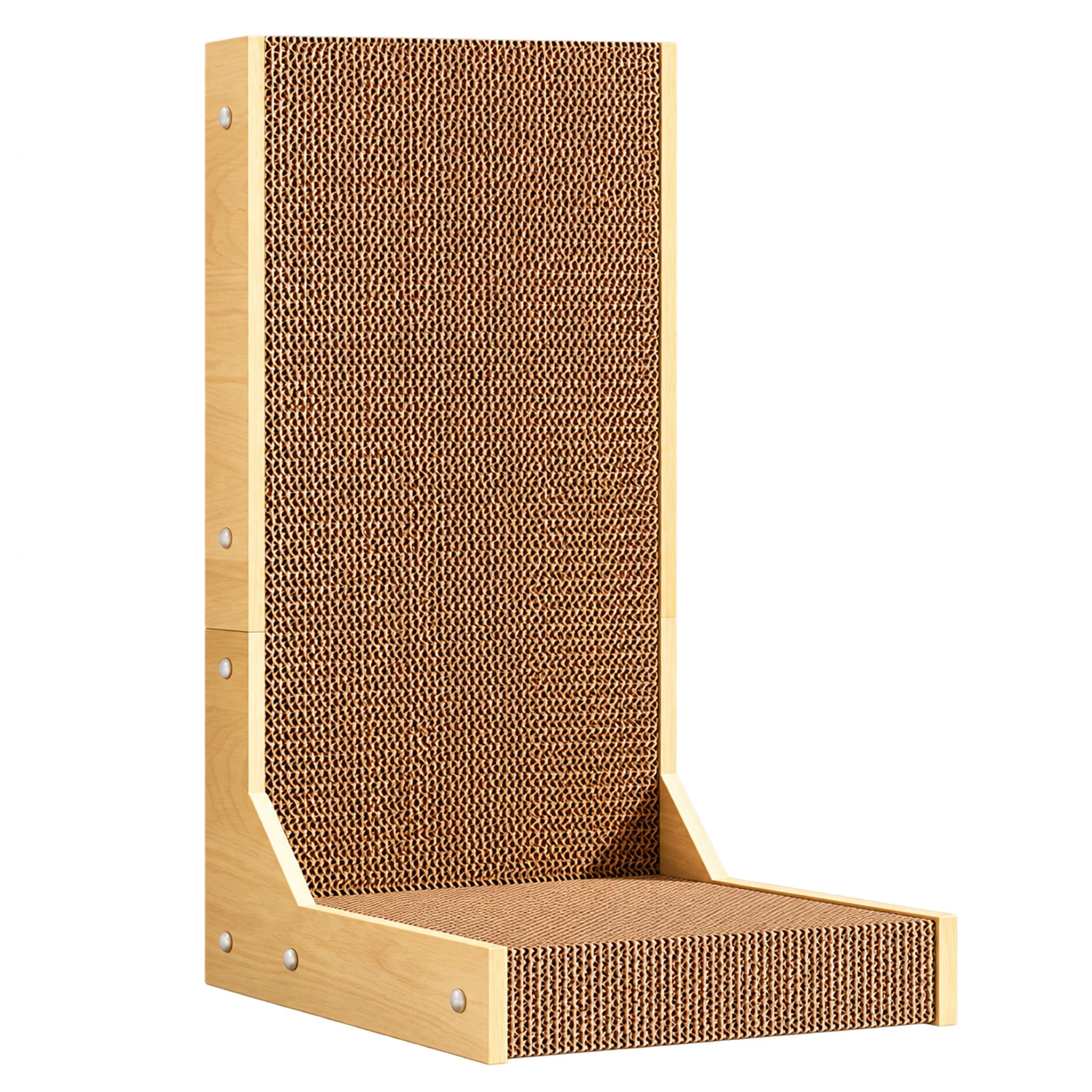 Rascador para gatos 50x24.5x24cm de cartón corrugado grande