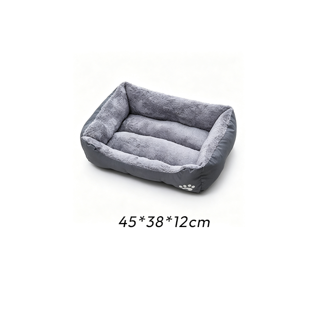 Cama para Perro 45*38*12cm/55*40*13cm/65*55*14cm Algodón image 3