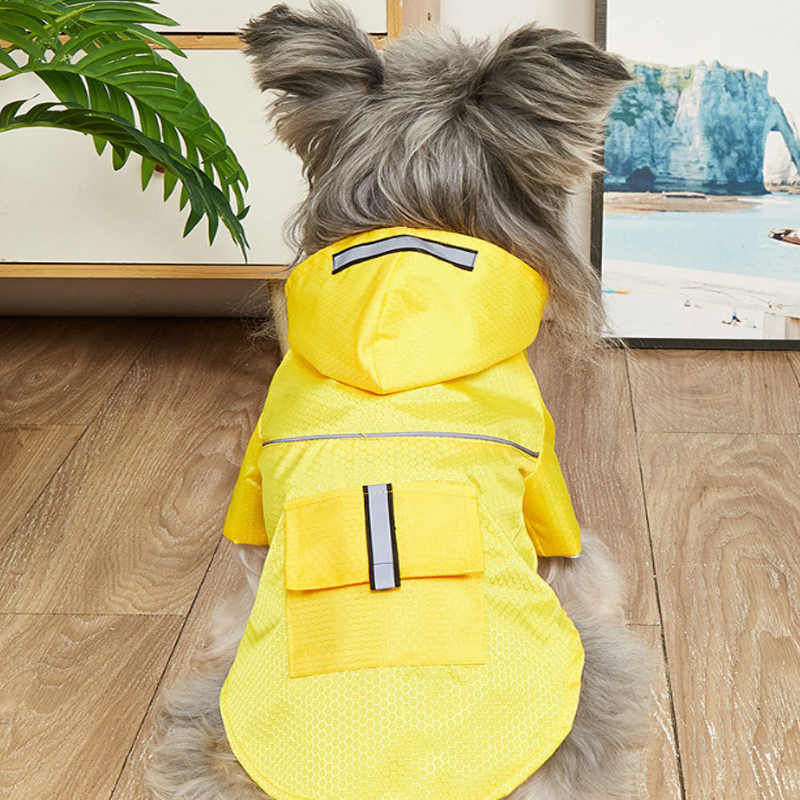 Impermeable de Cuadros para Mascotas 25cm Poliéster Surtido