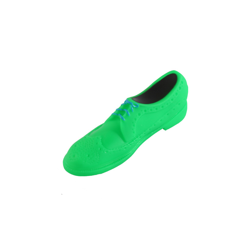 17*4cm para Mascotas Resistente a La Mordedura para Limpieza Dental Juguete Vinilo Verde image 2