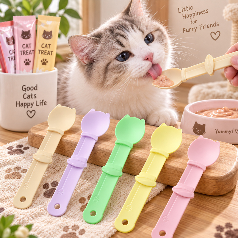 27cm para Gato Alimentador PP Surtido