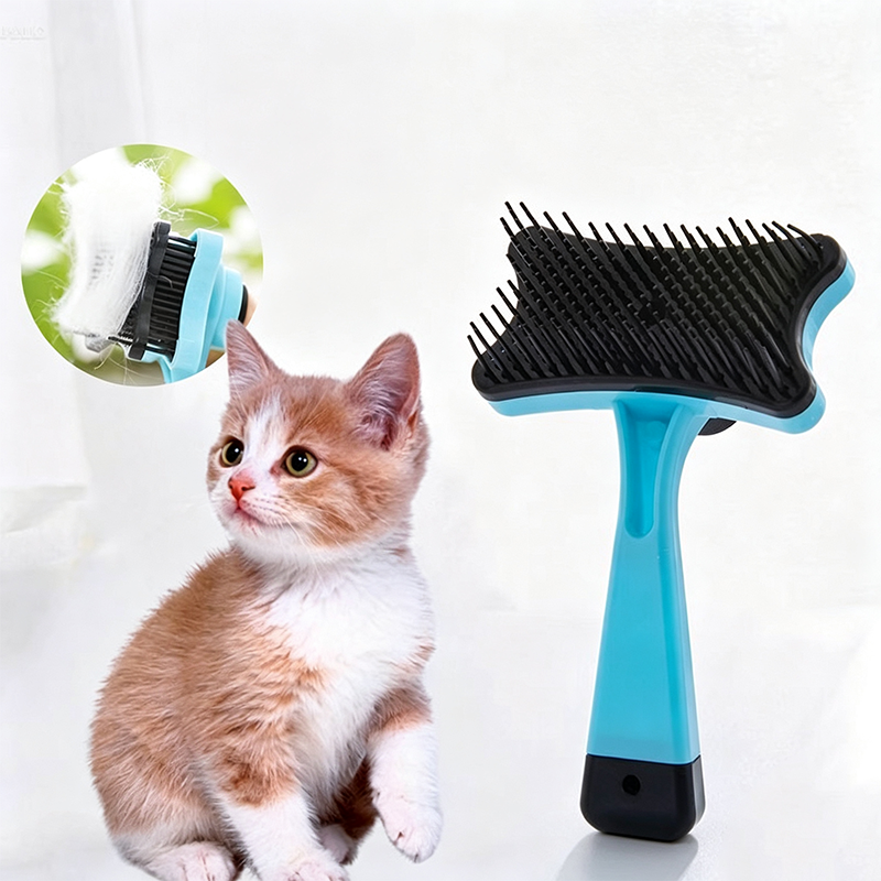 Cepillo para Mascotas 13*8cm Plástico Surtido