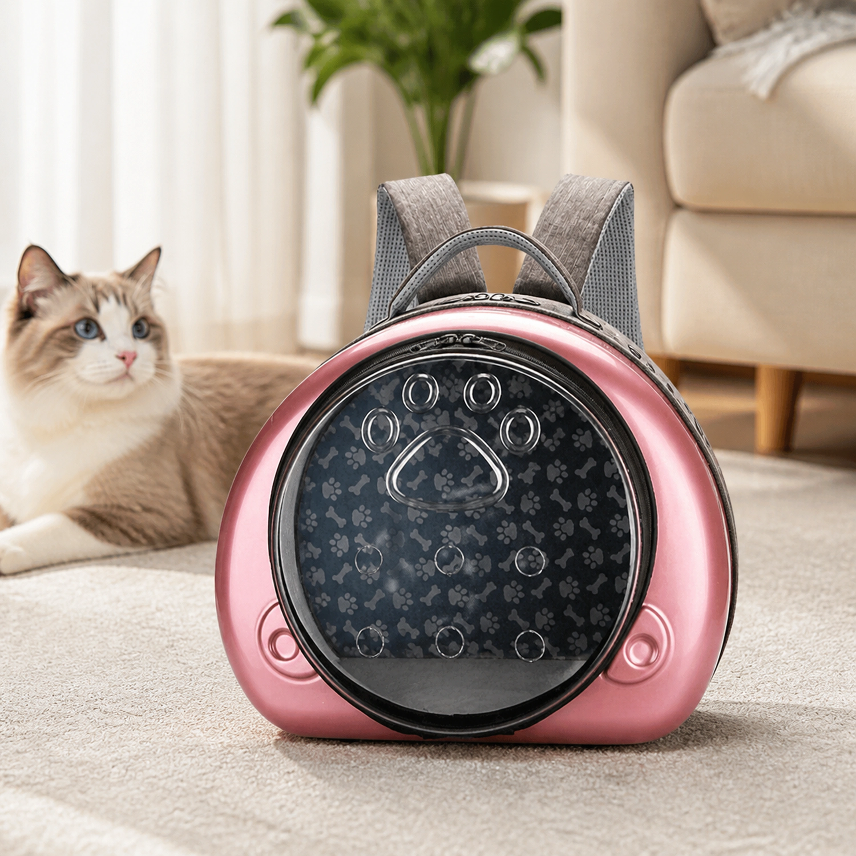 Bolso Transportador para Mascotas 35×23×43cm Modelos Surtidos