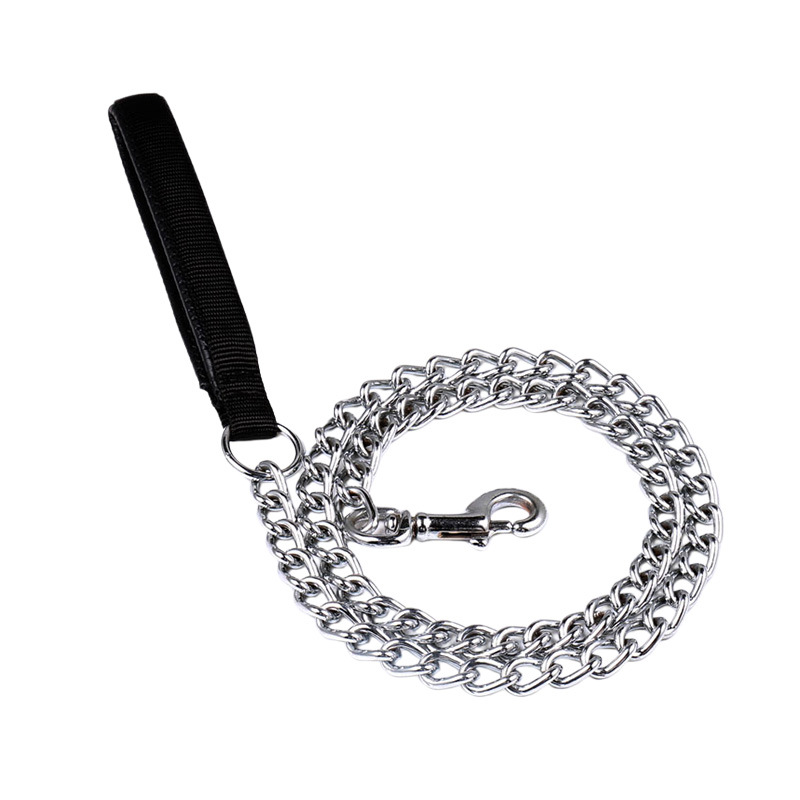 Correa para Mascotas 4.0mm×120cm Hierro Negro