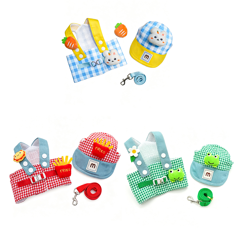 Set de 3 Piezas para Mascotas Poliéster Surtido 3 Piezas