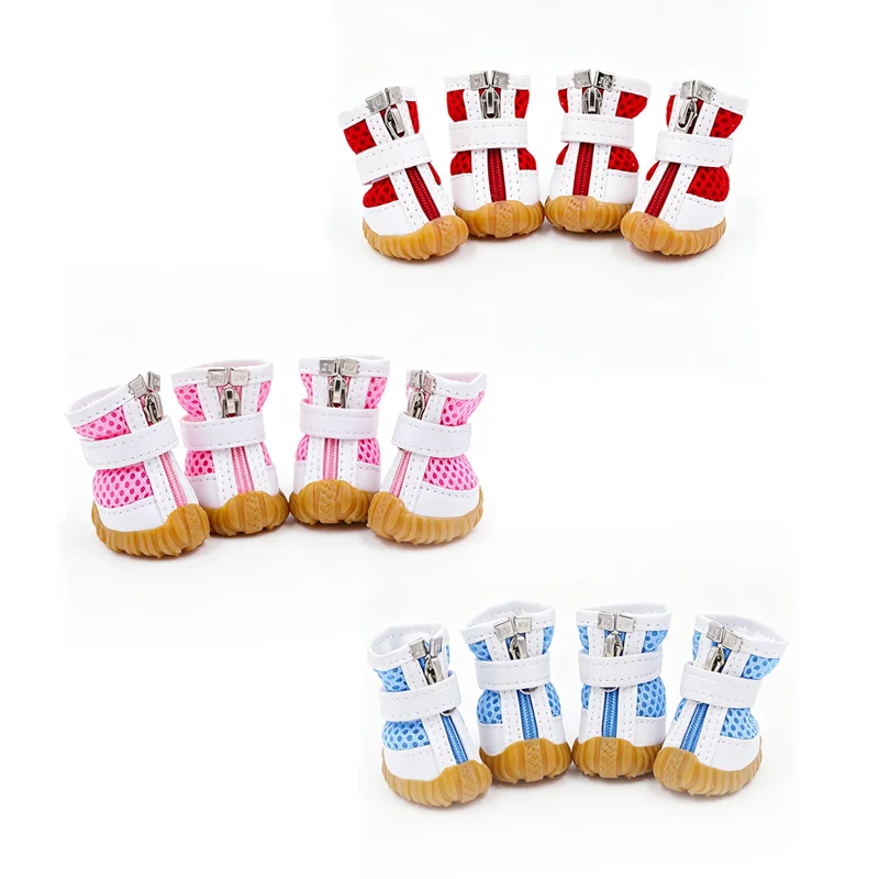 Zapatos para Mascotas 3.5×3×6cm Poliéster + Caucho Surtido image 2
