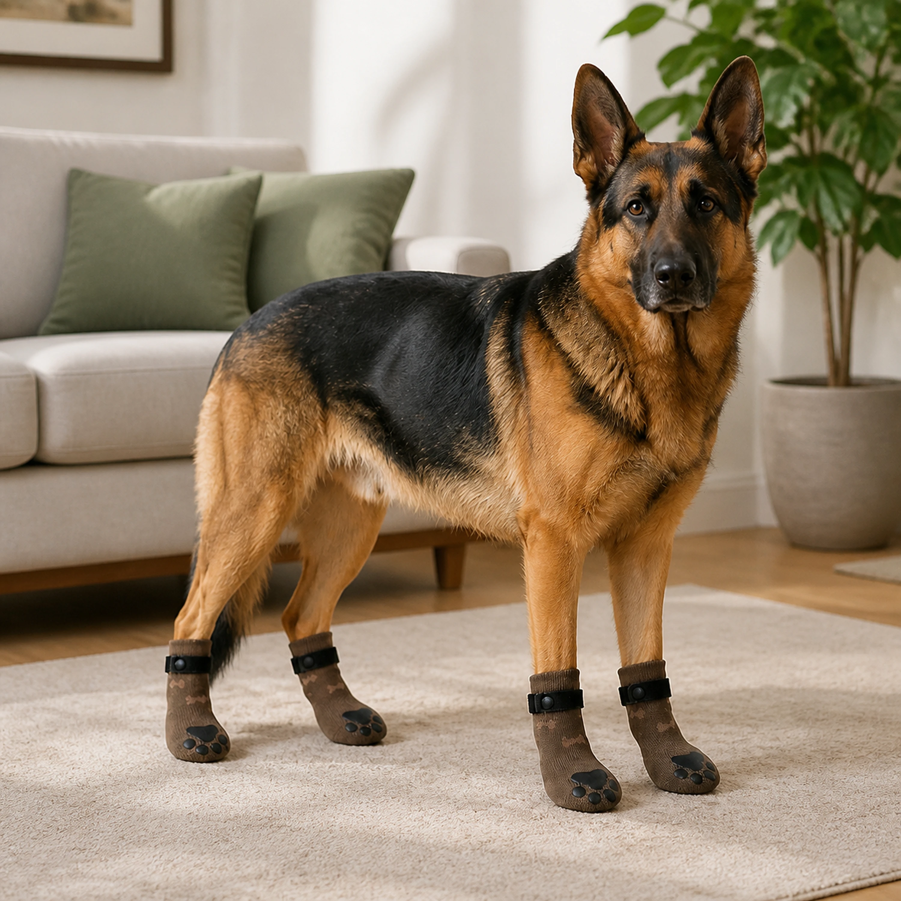 Zapatos y Calcetines para Perros 11.5×4.8×3cm Poliéster Antideslizante image 1