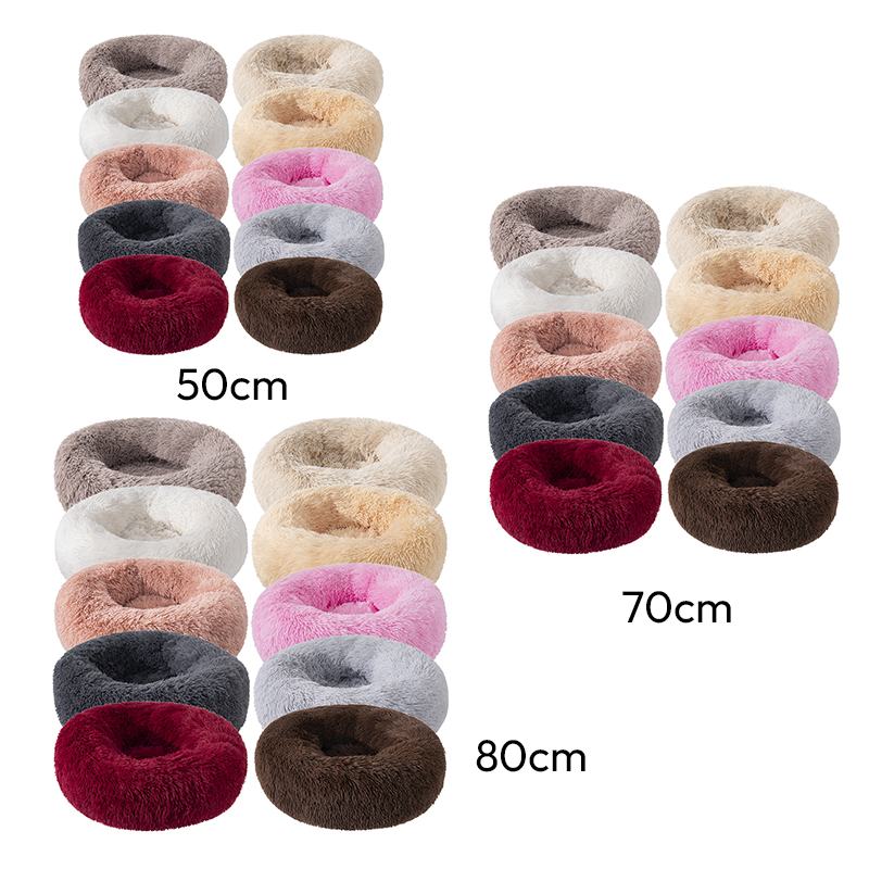 Cama para Mascotas 50/70/80cm Poliéster Surtido