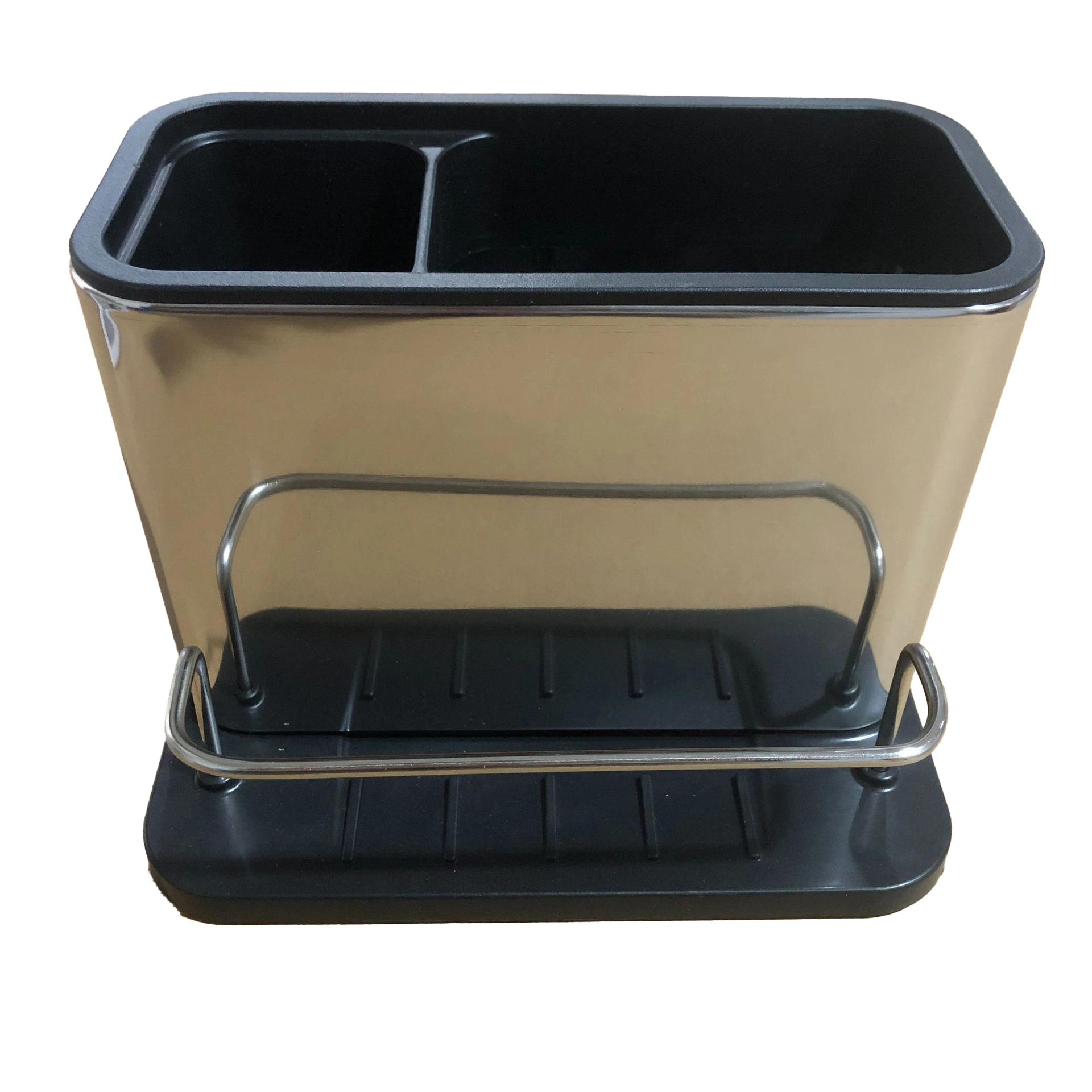 Caja Organizadora de Baño 18 × 12.8 × 12.8 cm de Acero Inoxidable para Baño