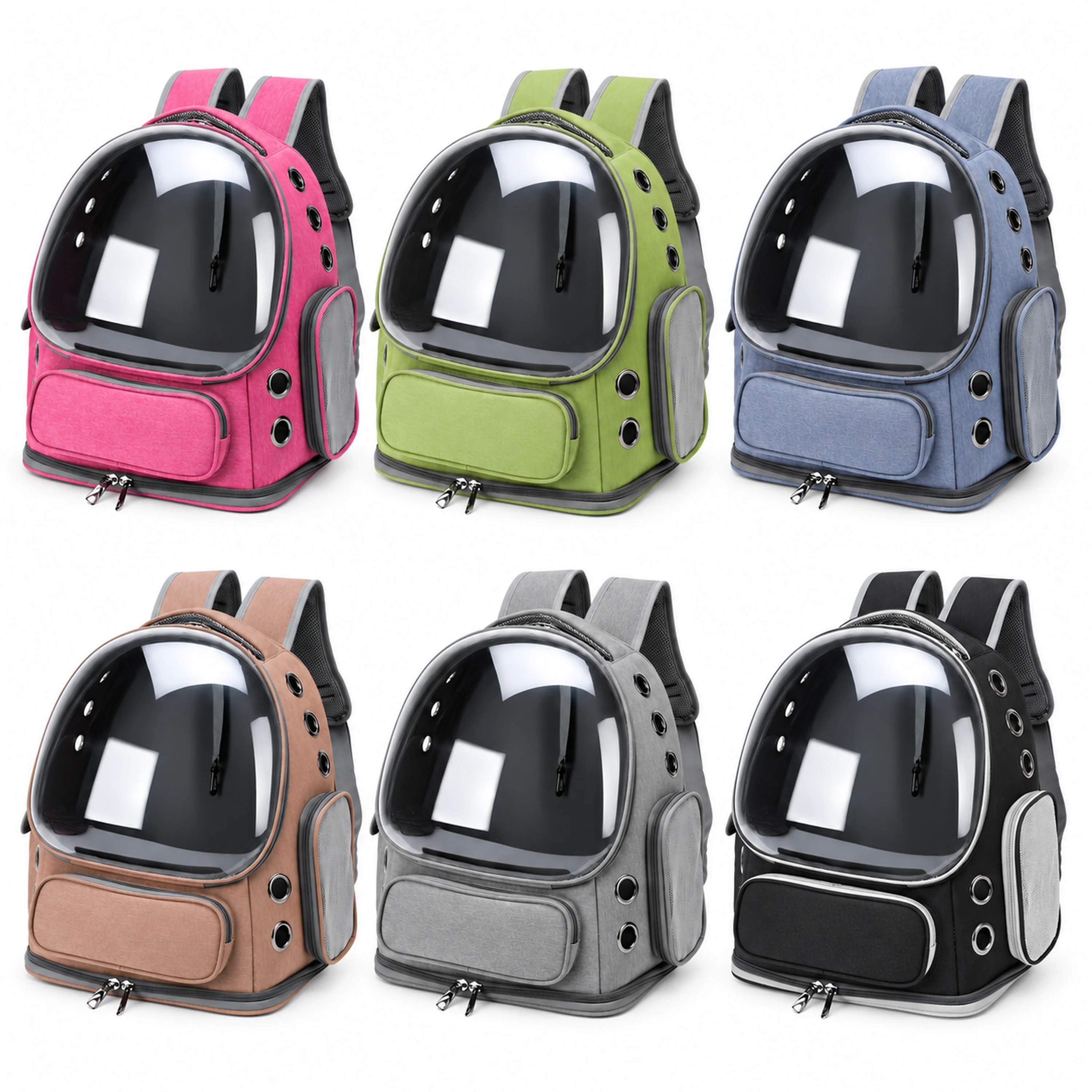 42*34*27cm Mochila para Mascotas Fibra Sintética+Plástico Surtido