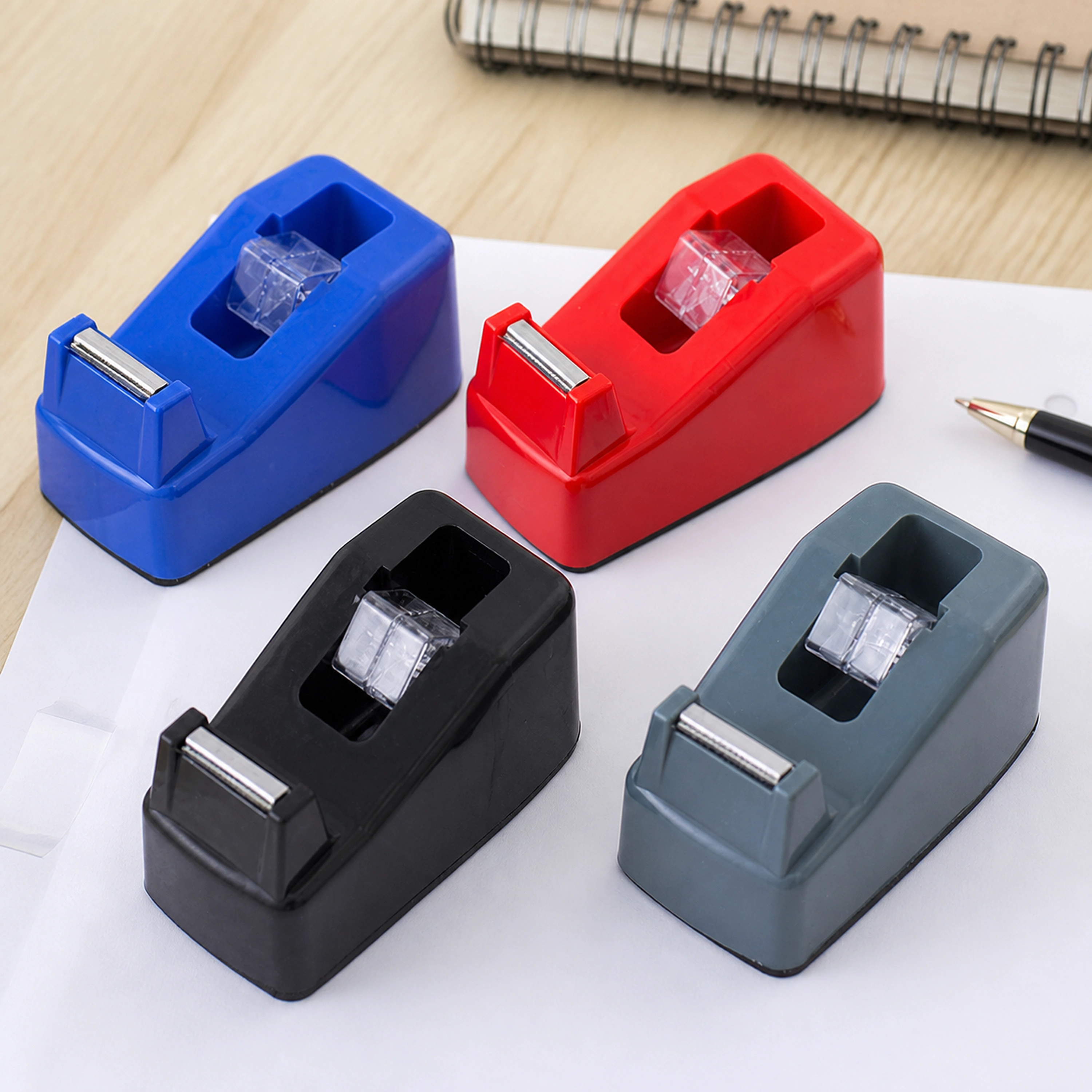 Dispensador de Cinta Adhesiva 10.4*5.7*5.1 cm DL20051 PP Colores Surtidos image 1