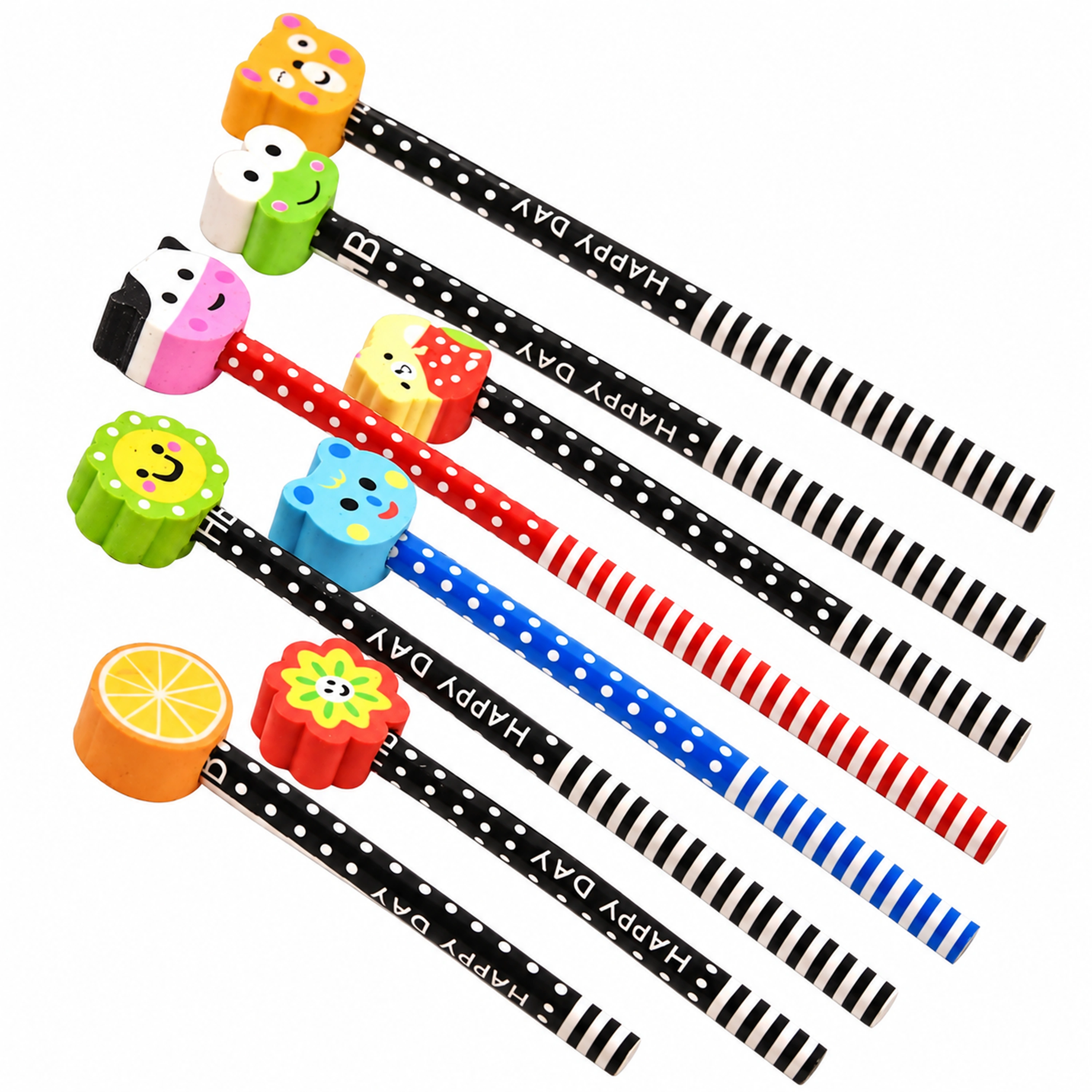 Juego de Lápiz y Borrador de Plástico para Escolares image 3