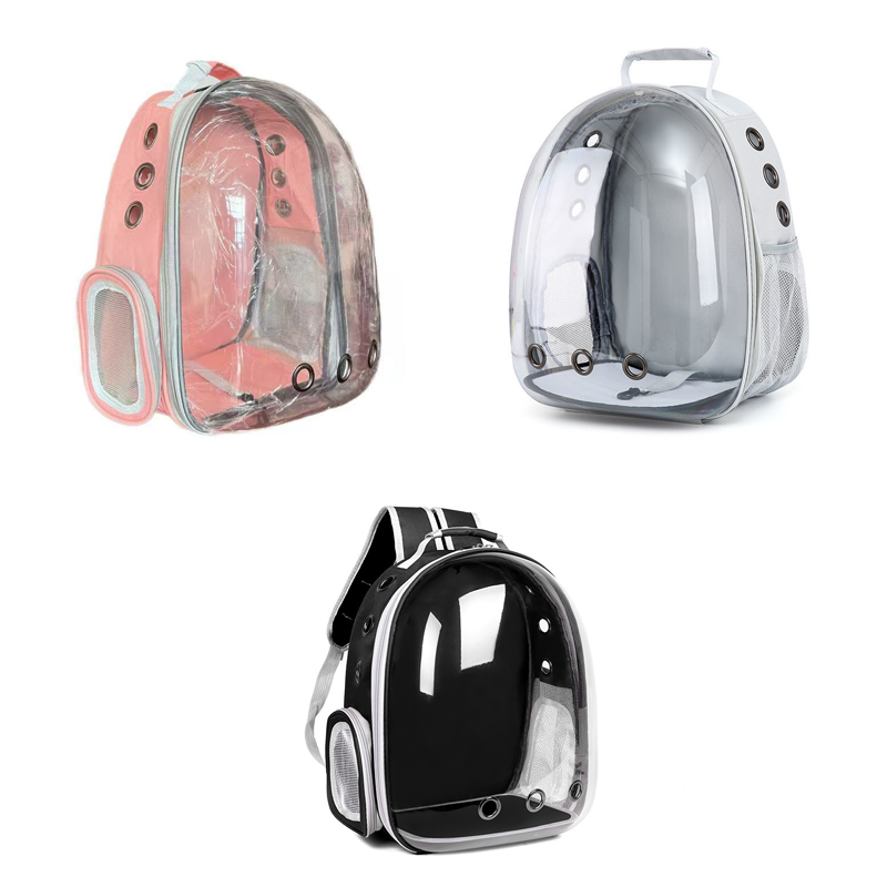 Mochila para Mascotas 35*41*28cm Plástico+Poliéster Surtido