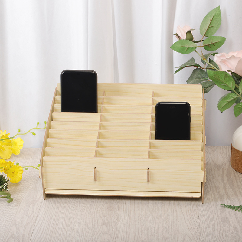 Caja de Almacenamiento 42*30*22cm Madera image 1