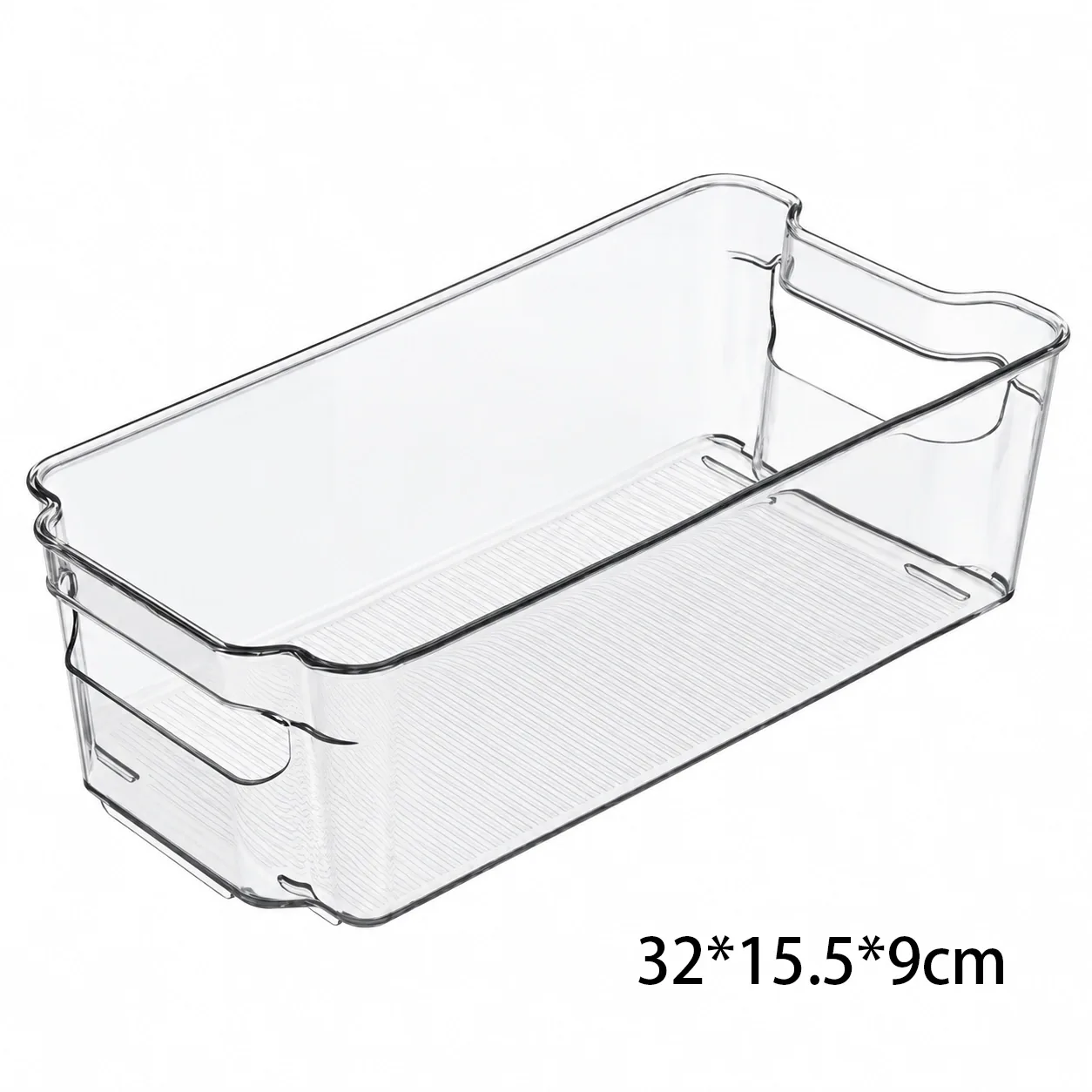 Caja Hermética de Plástico Rectangular 32×15.5×9 cm para Refrigerador y Alimentos