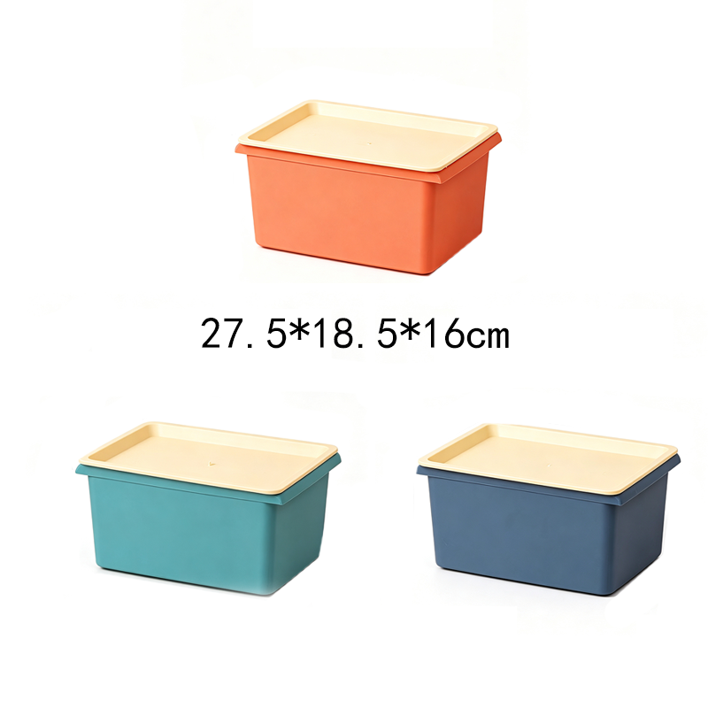 Caja de Almacenamiento Multiespecificación PP con Tapa Surtido