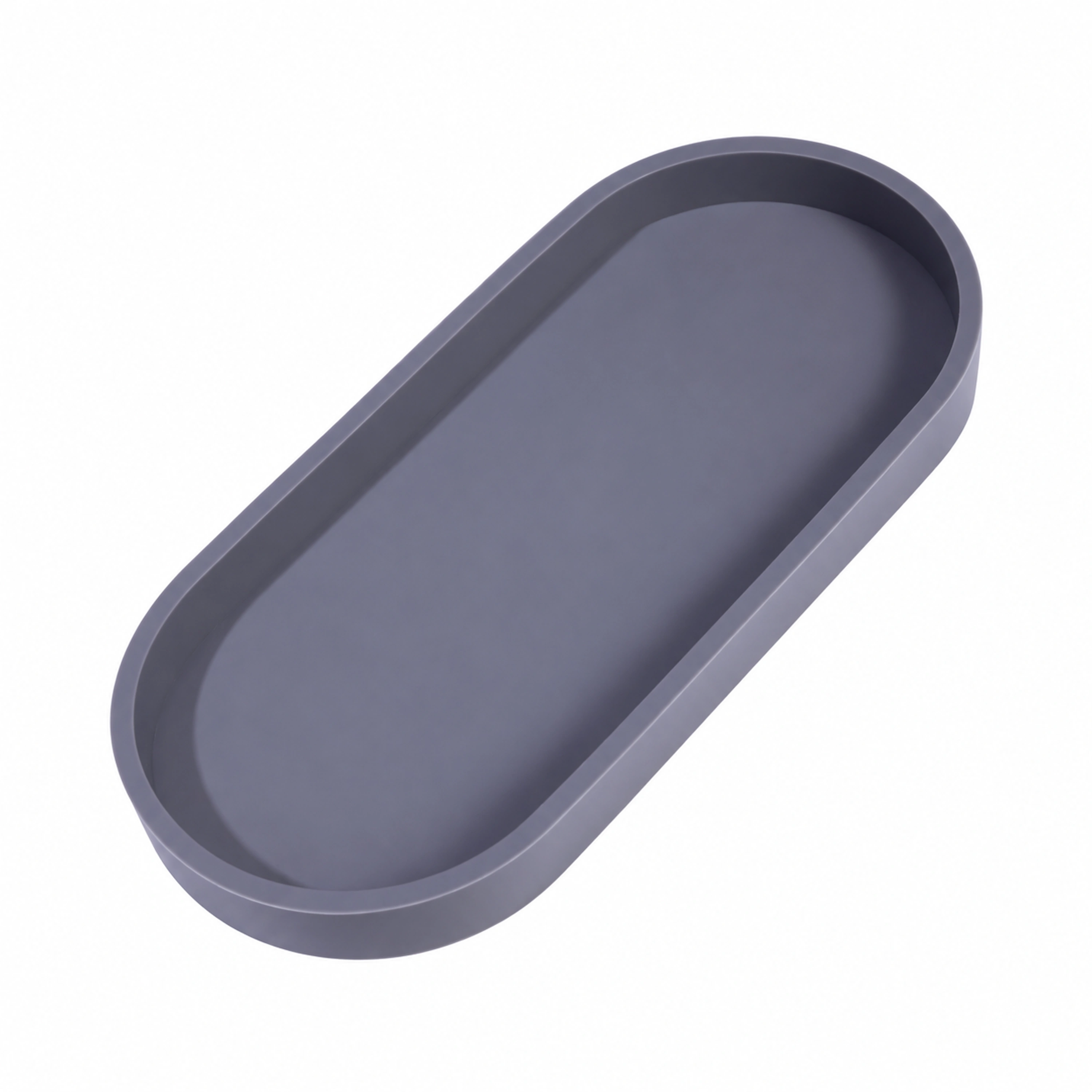 Bandeja de Almacenamiento de Silicona 25 × 11 CM de Silicona para Tocador