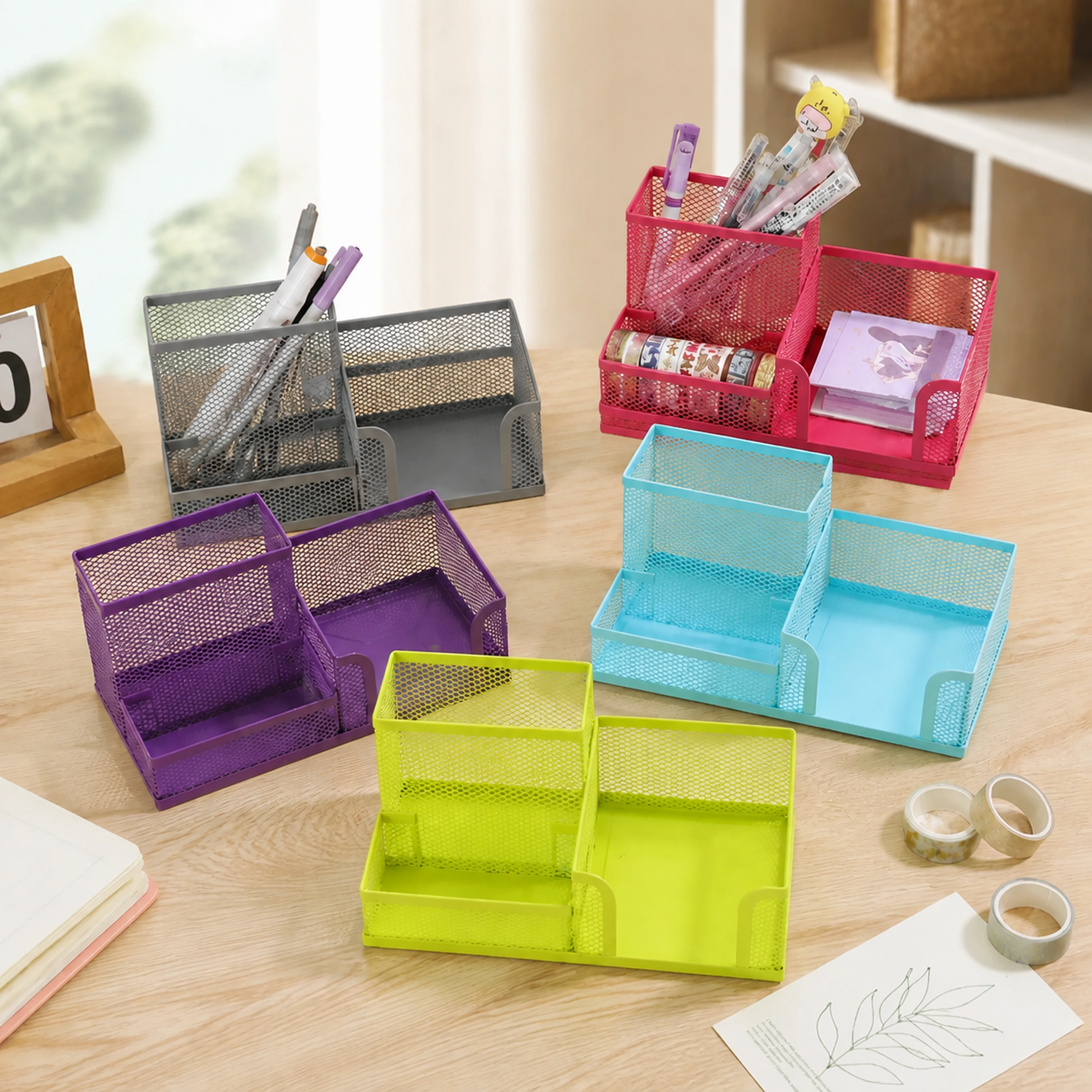 Estante Organizador 20×10×10cm Hierro Malla Surtido image 1