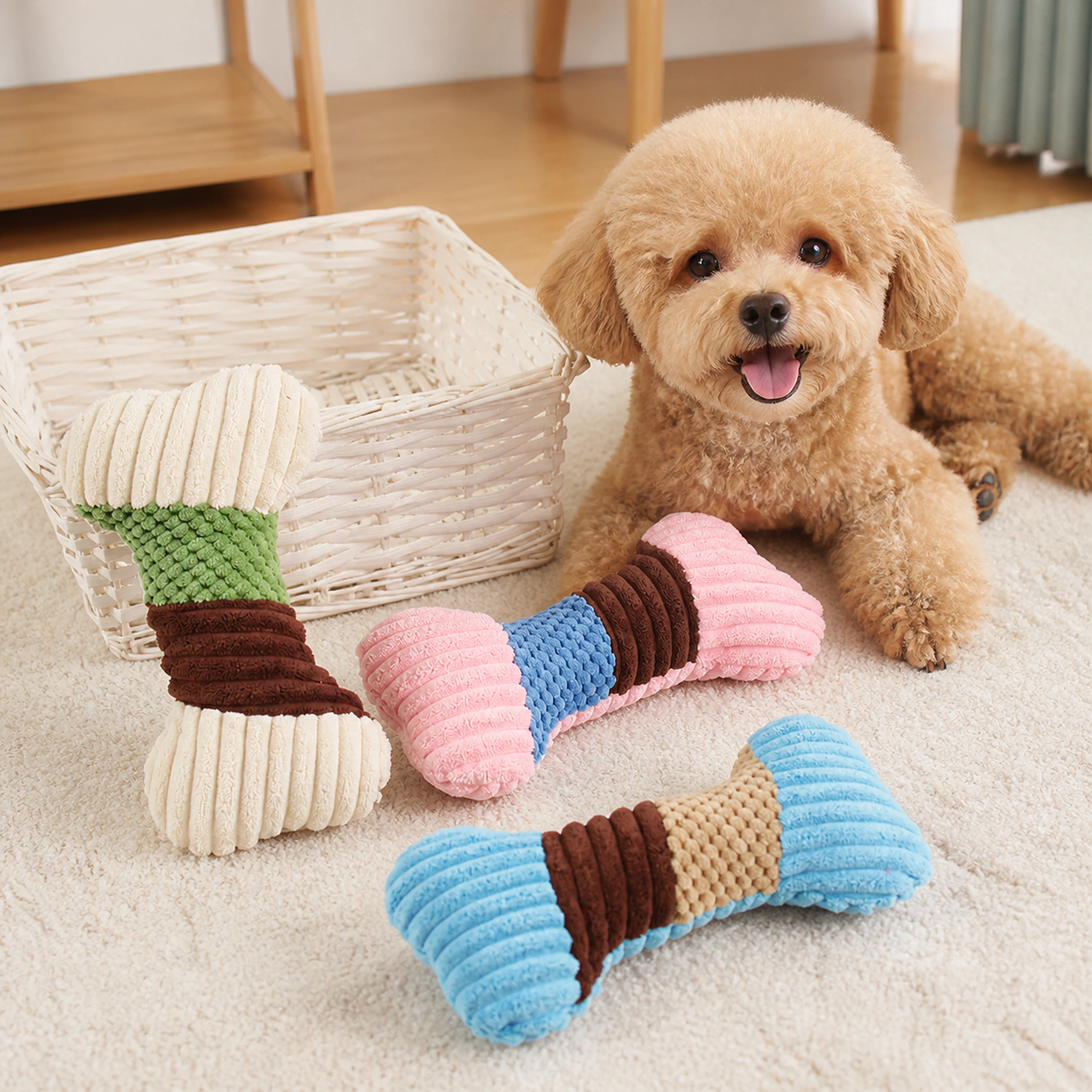Juguete para Perros 25×11×7cm Dental Poliéster Surtido