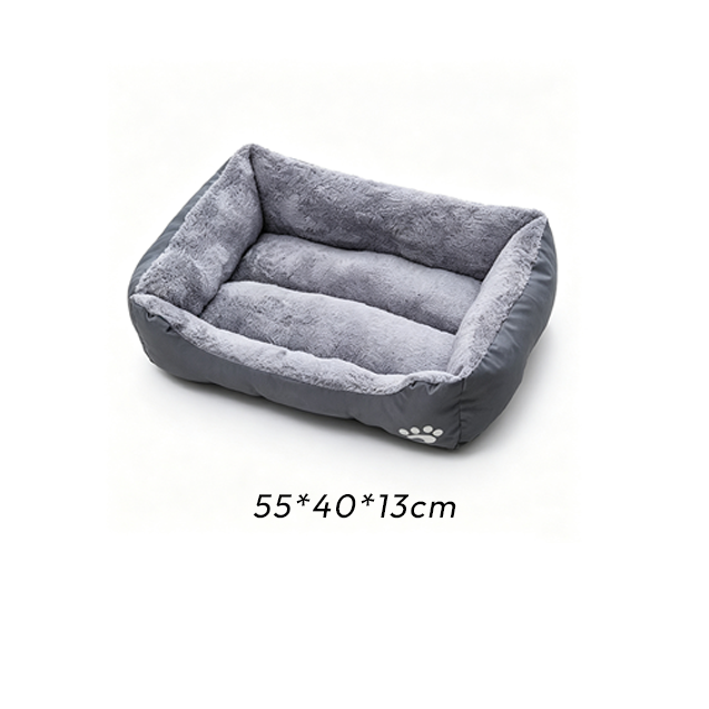 Cama para Perro 45*38*12cm/55*40*13cm/65*55*14cm Algodón image 4
