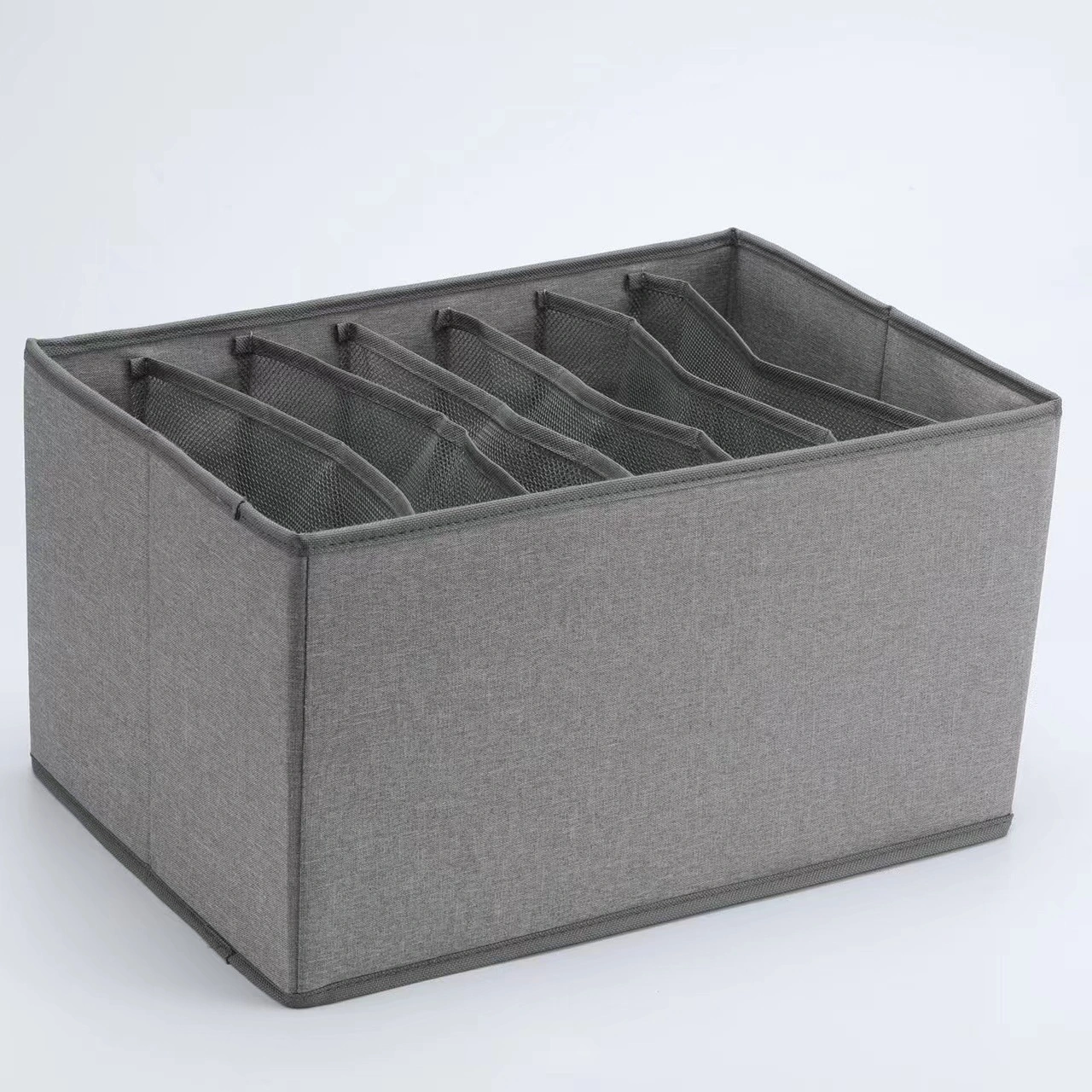 Canasta Organizadora 45 × 25 × 22 cm de Poliéster para Objetos Varios image 1