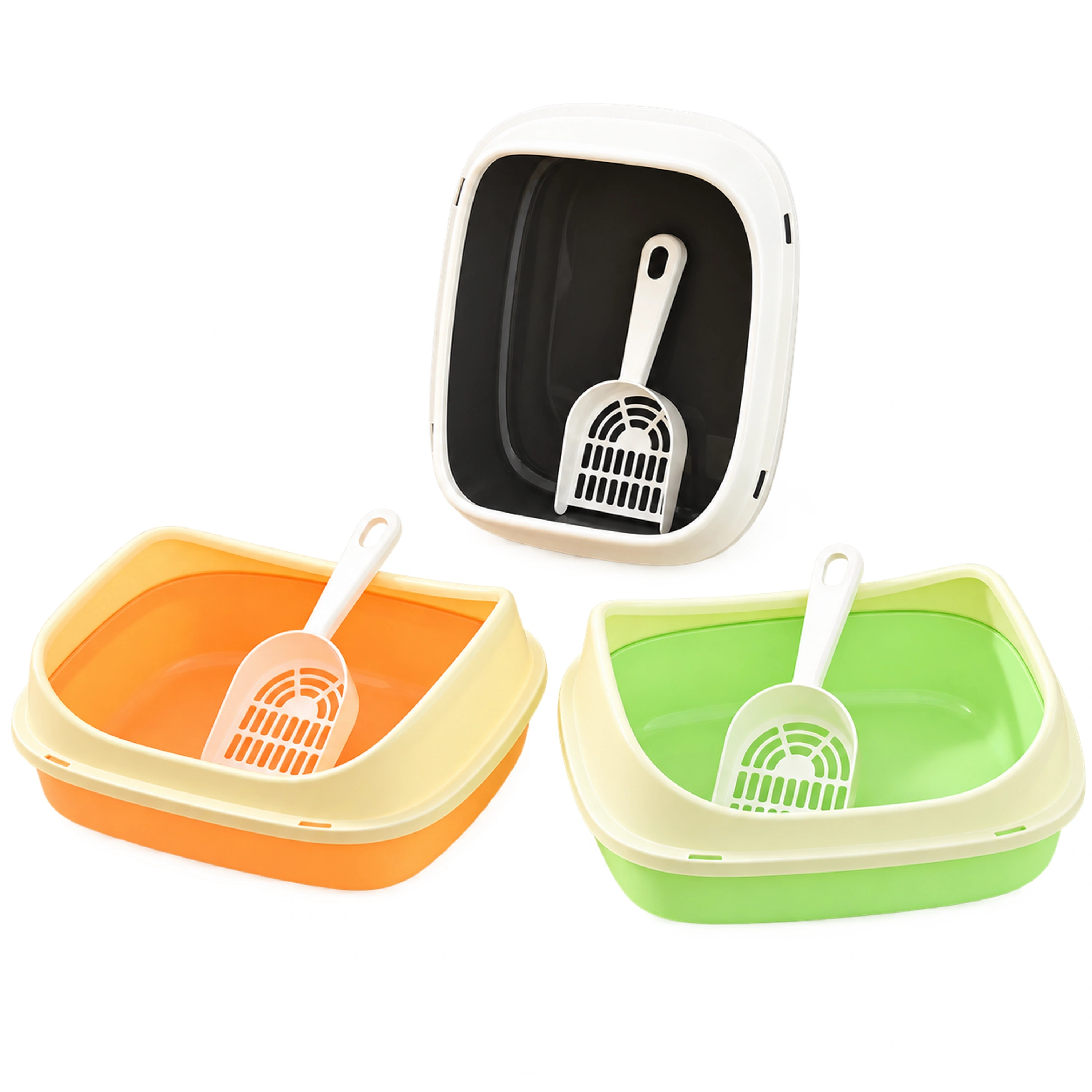 Caja de arena para gatos de PP varias medidas multicolor