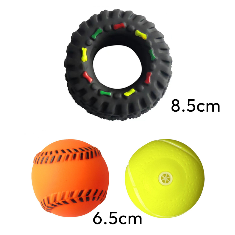 Varios Estilos Juguete Masticable para Perro con Sonido Vinilo Surtido image 2