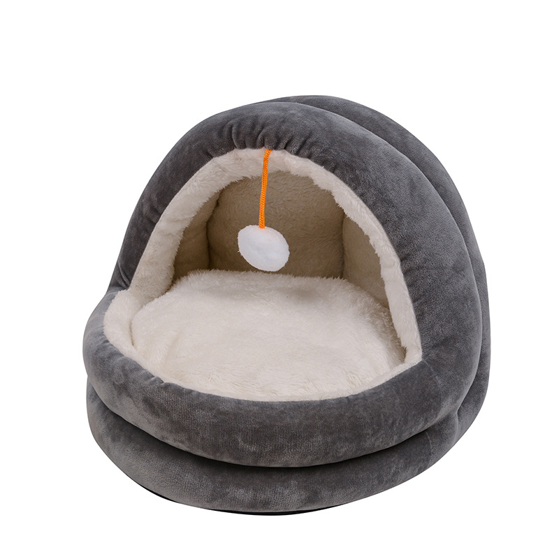 Cama para Perro Tamaño Pequeño 42*40*38/50*48*43cm Algodón image 2