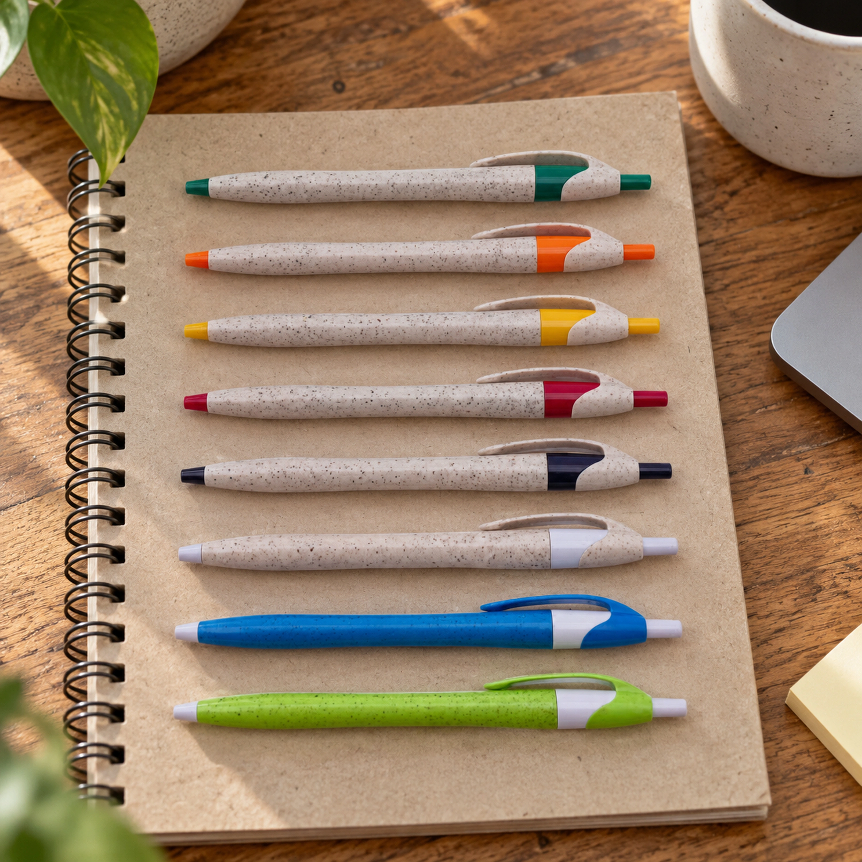 Bolígrafo de Color Sólido 14 cm de Plástico para Escritura