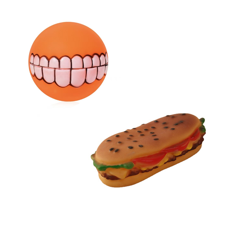 7.8cm/13*3.5cm para Mascotas Resistente a La Mordedura para Limpieza Dental Juguete Vinilo