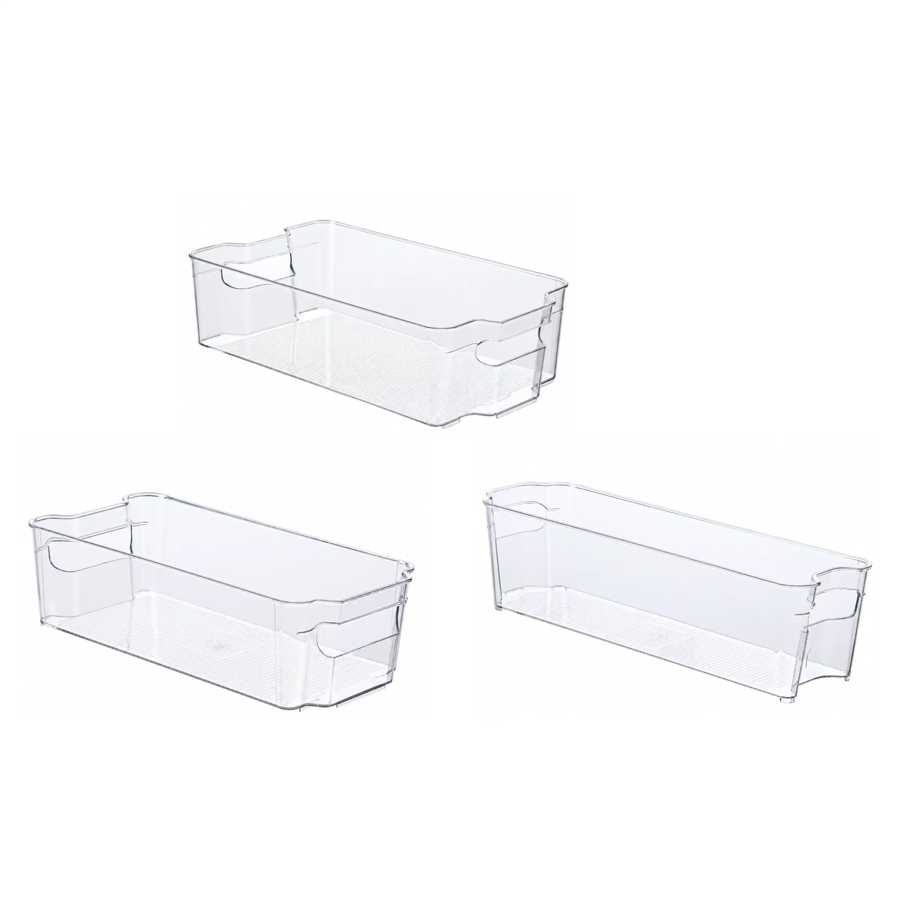 Caja Refrigerador Plástico Transparente