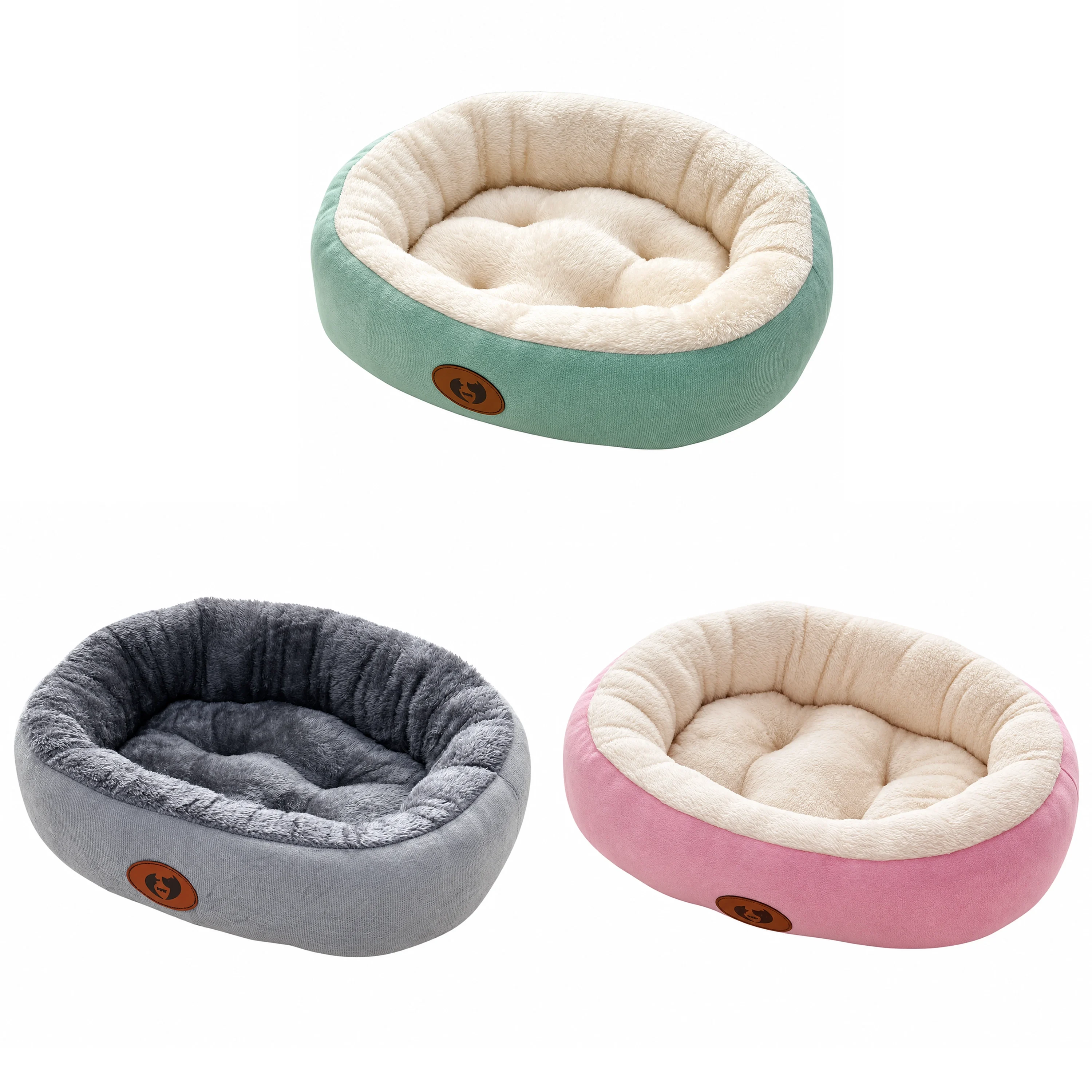 Cama para Gatos 42*35*15cm de Algodón Térmica y Gruesa Surtido