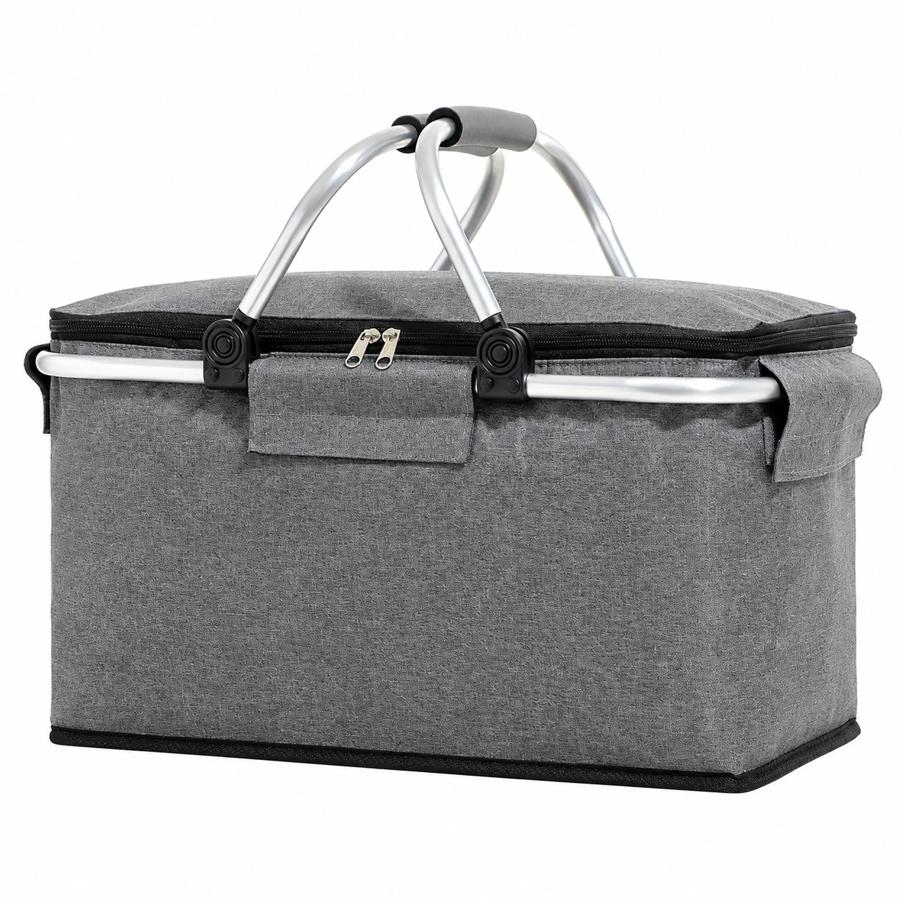 Producto para El Hogar Térmico Plegable Poliéster Gris image 2