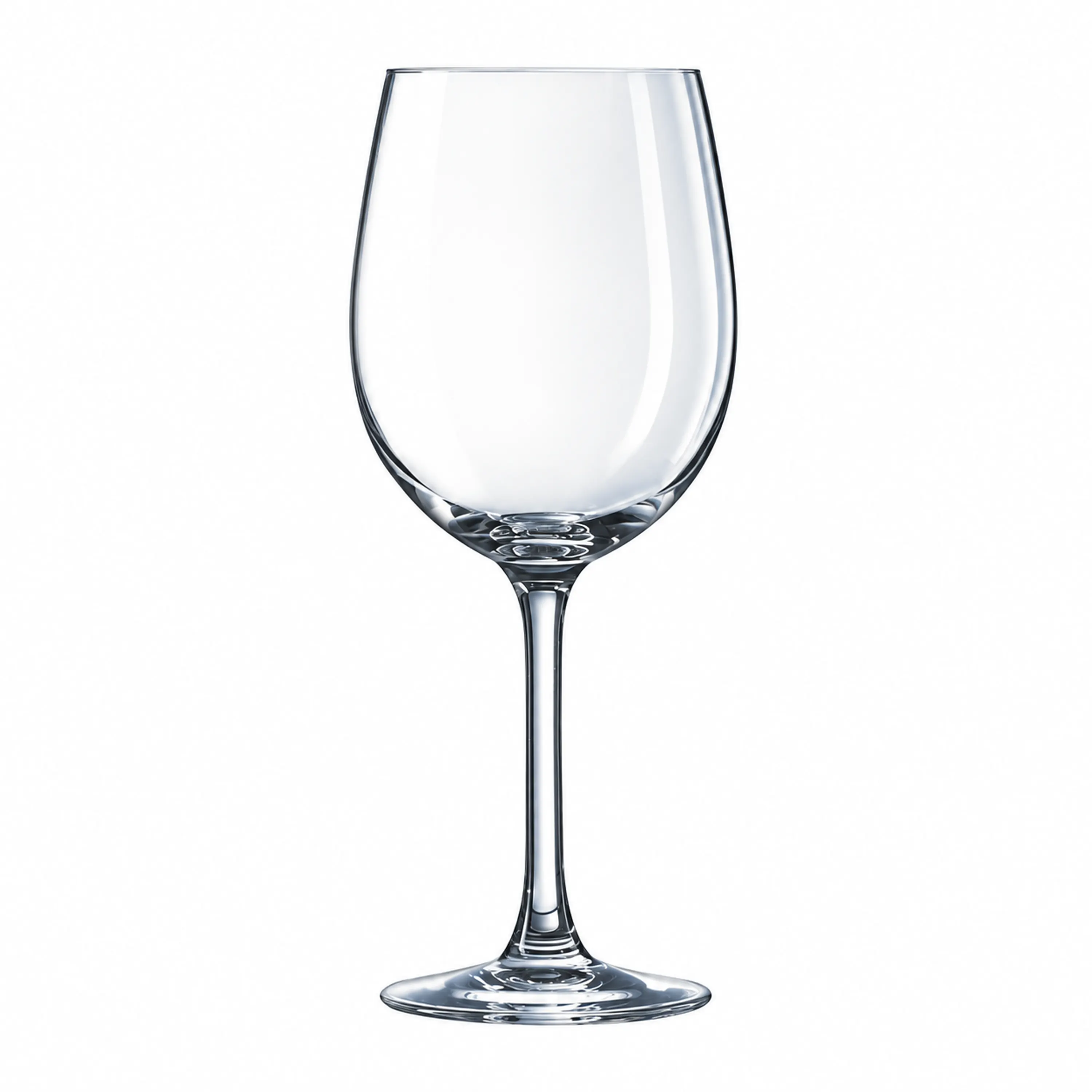Copa de Vino Templada para Uso Comercial 470ml de Vidrio Transparente