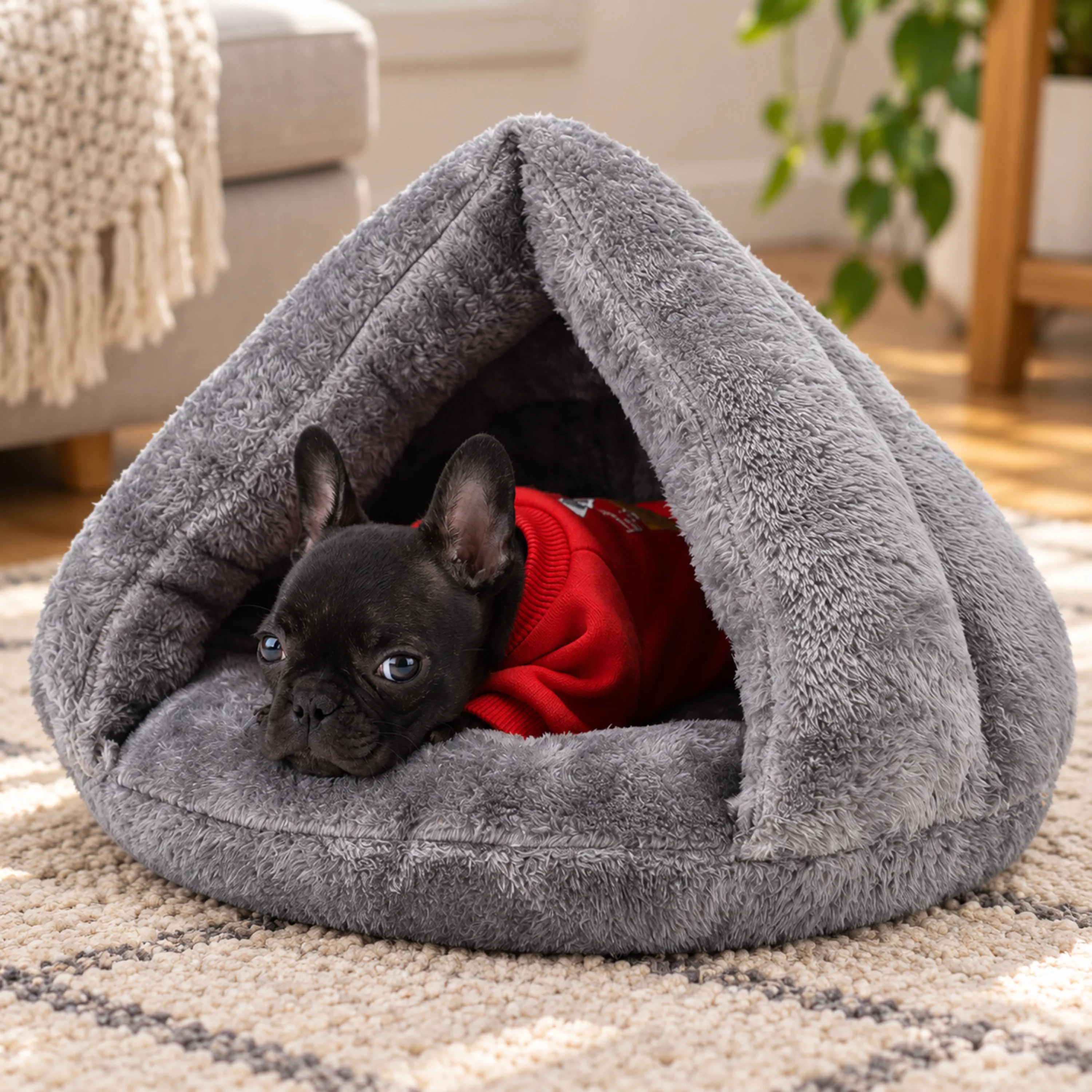 Cama para Perro 40CM de Poliéster para Gatos y Perros