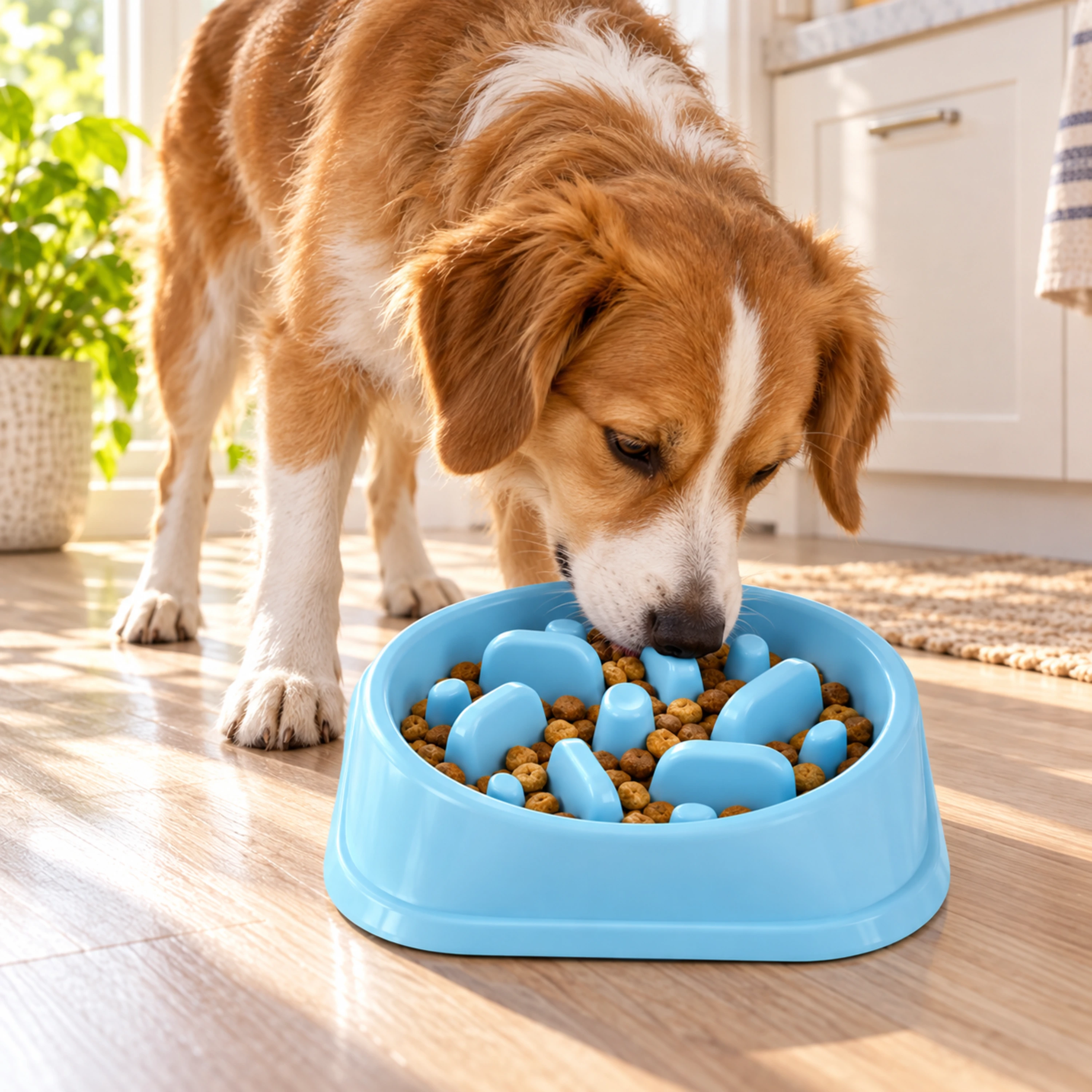 Plato para Mascotas de Plástico para Alimentación