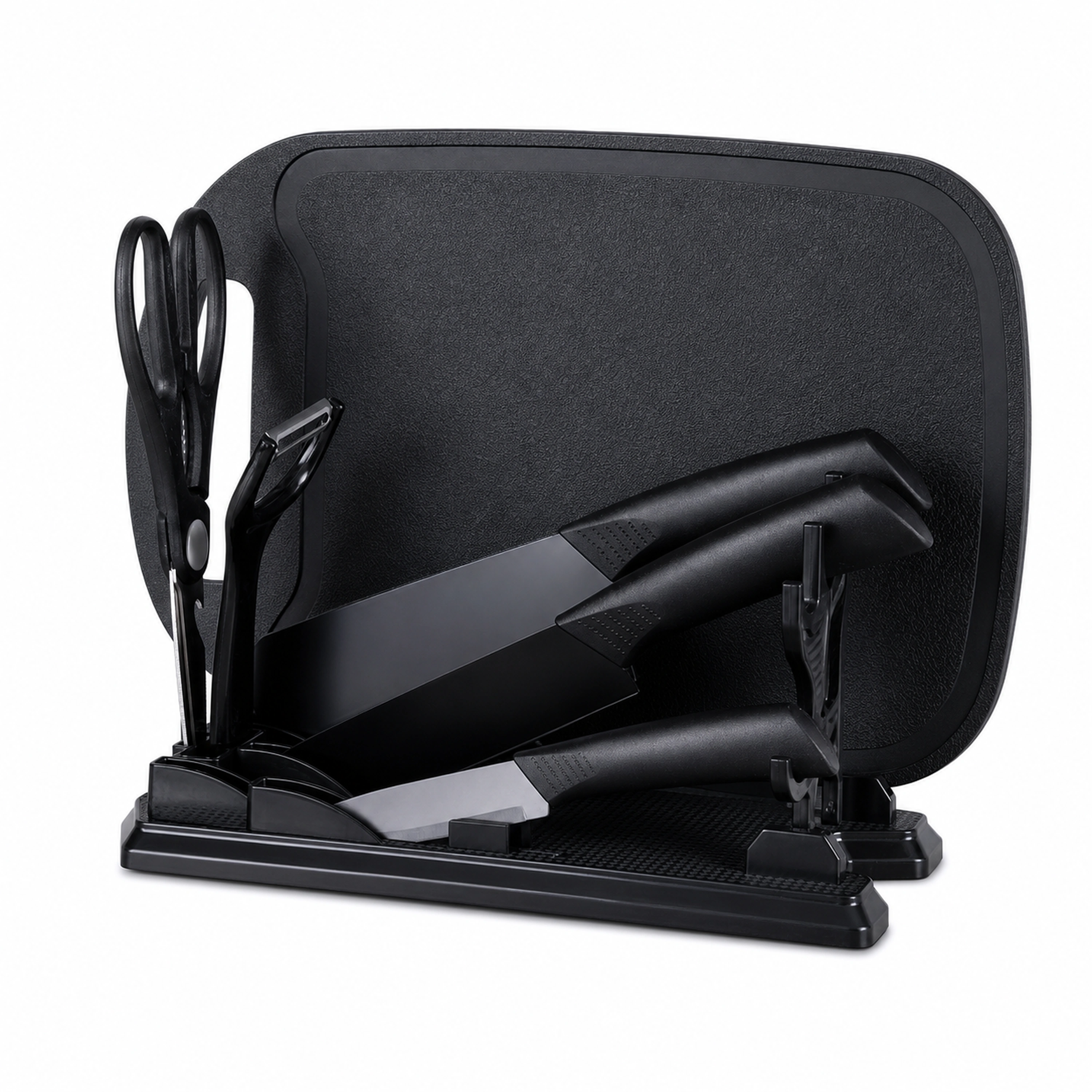 Set de 7 Cuchillos de Cocina de Acero Inoxidable
