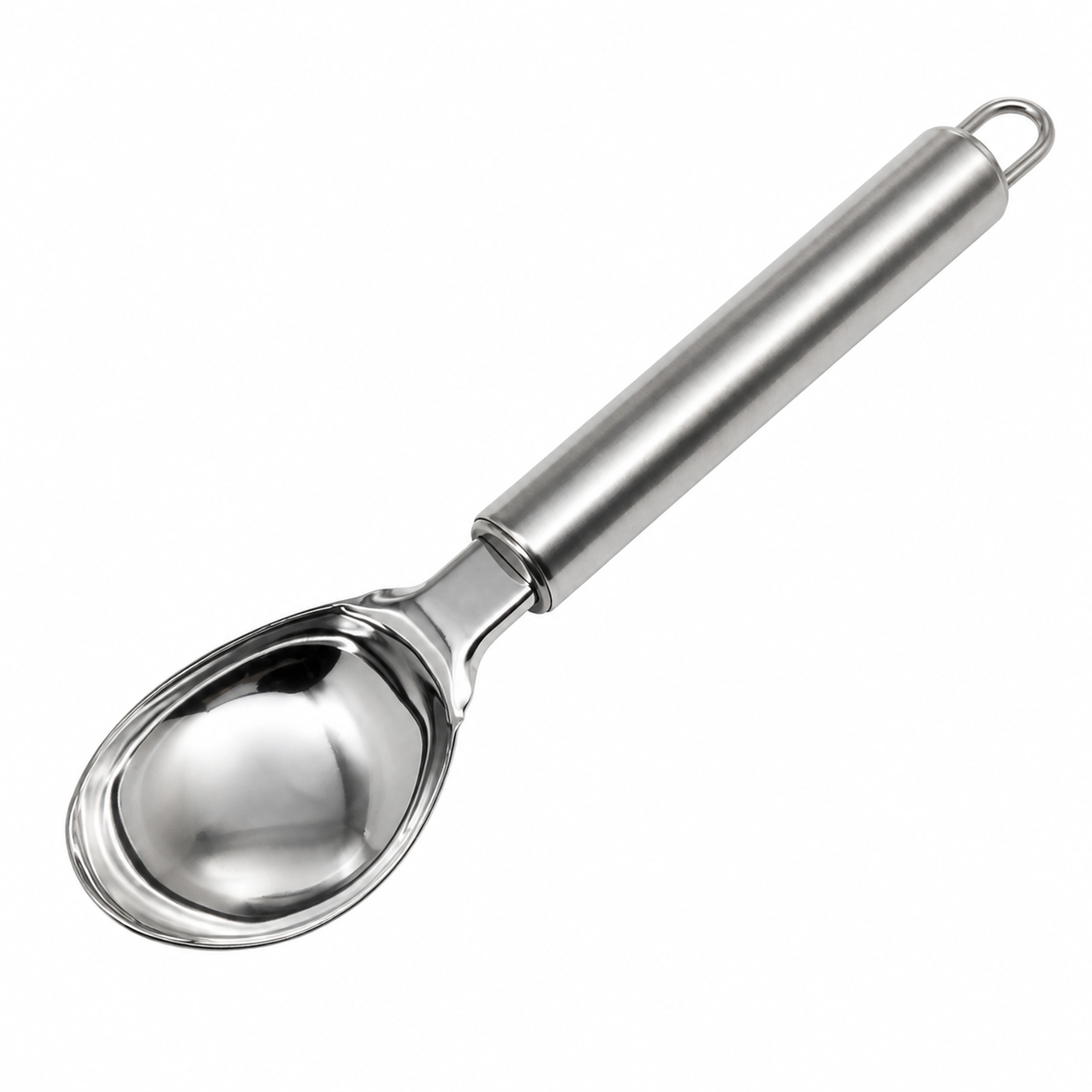 Cucharas para Helado de Acero Inoxidable 19cm image 2