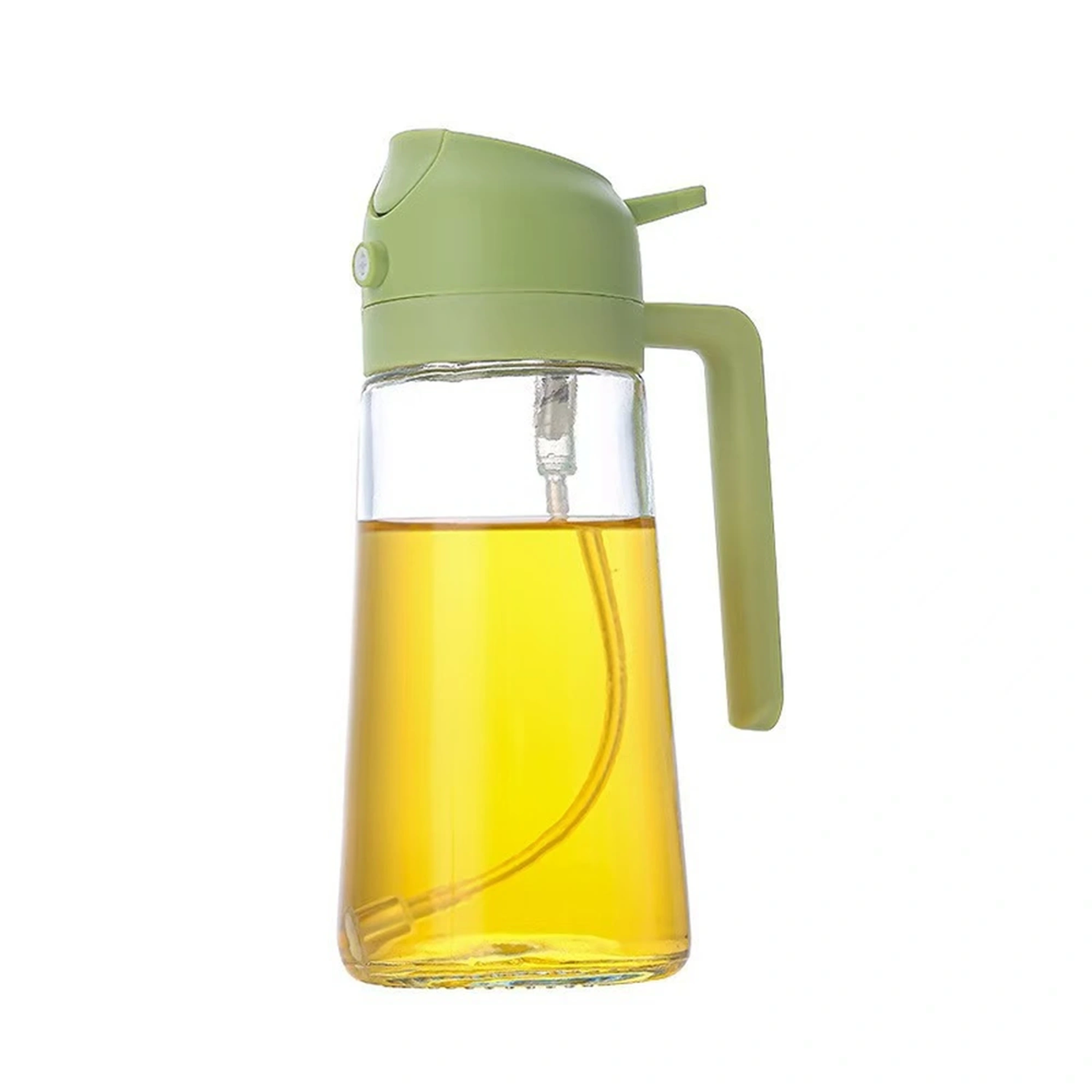 Aceitera spray y vertedor automático gran capacidad 630ml