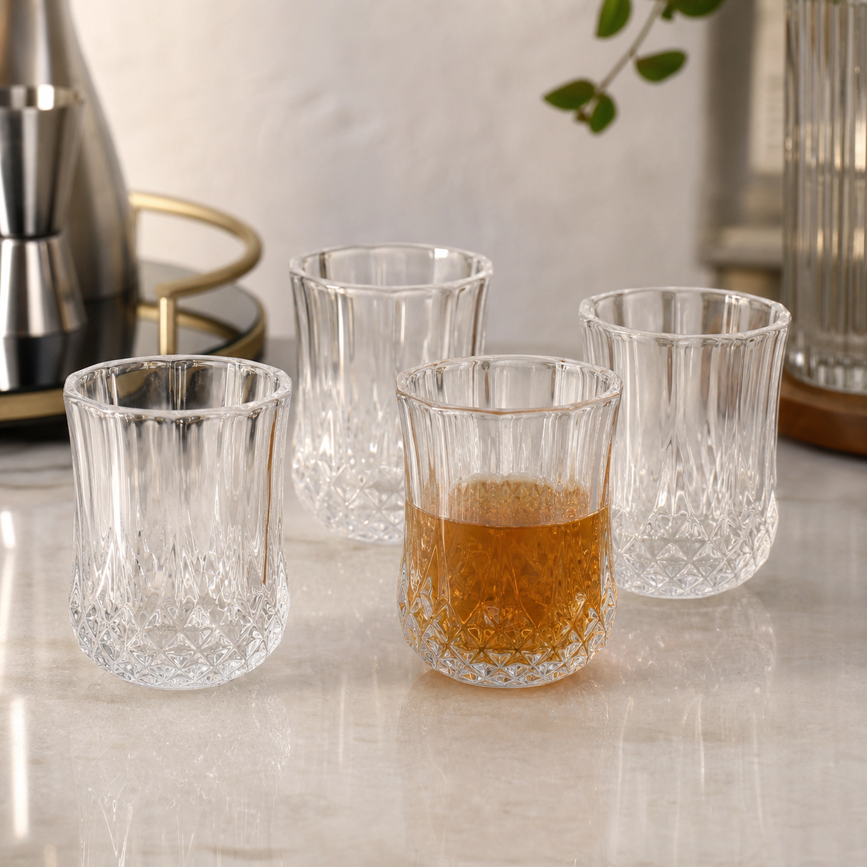 Set de Vasos de Vidrio para Licor 4.5x5.7cm