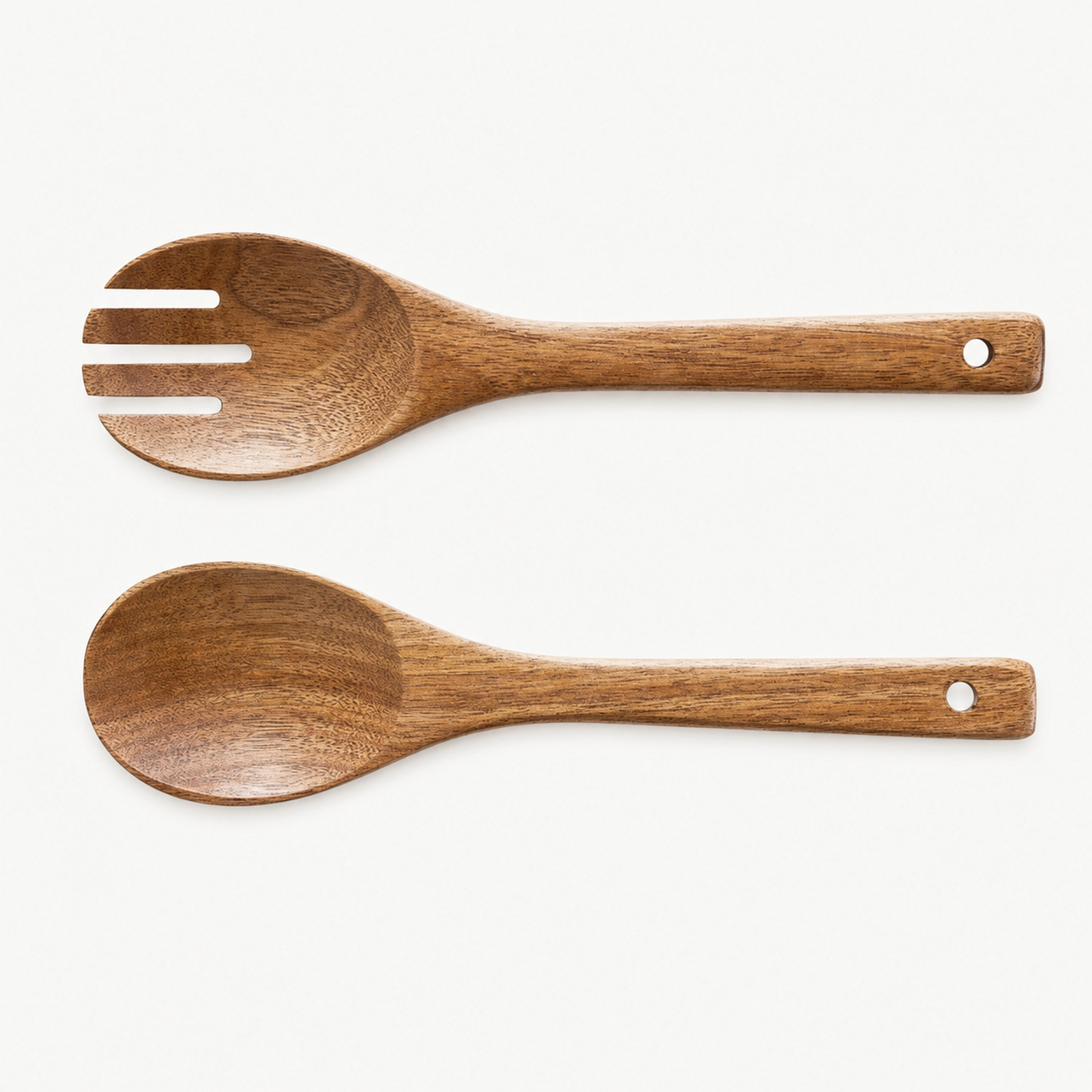 Cuenco de Madera para Ensalada y Frutas para Sala image 2