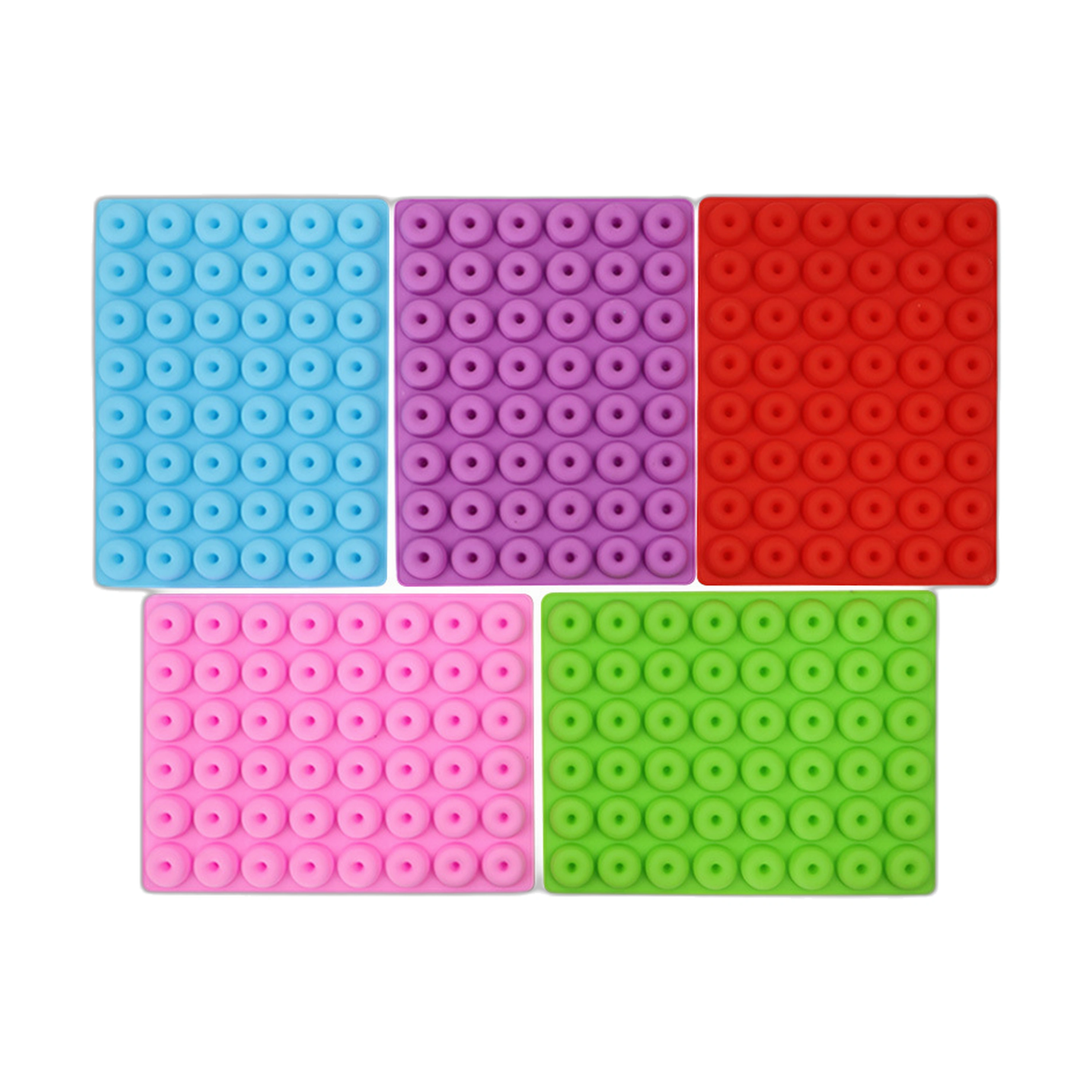 Molde de Silicona para Chocolate Dona 48 Cavidades 19.9x15.1cm