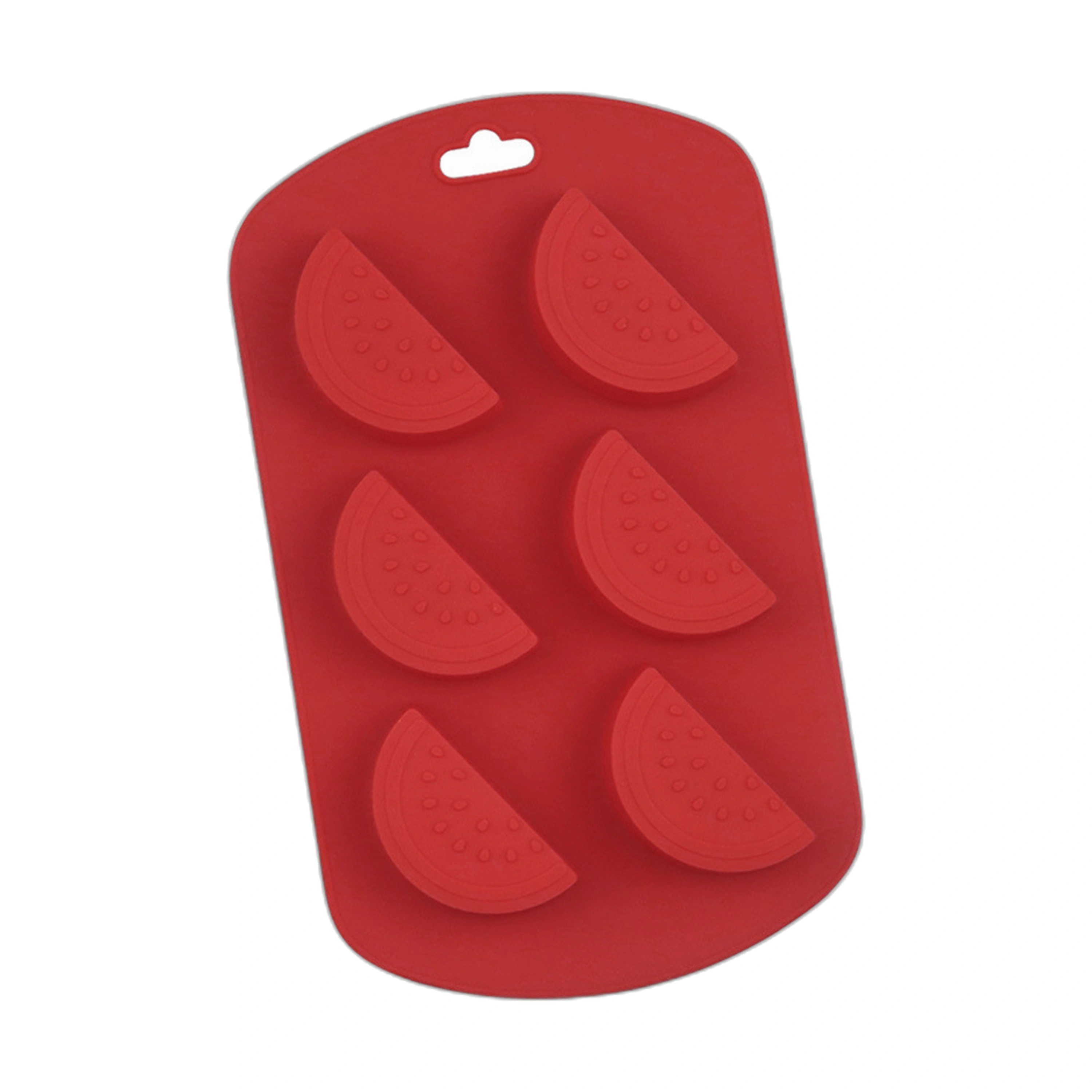 Molde de Silicona para Pasteles Sandía 6 Cavidades 19.2x11.4cm