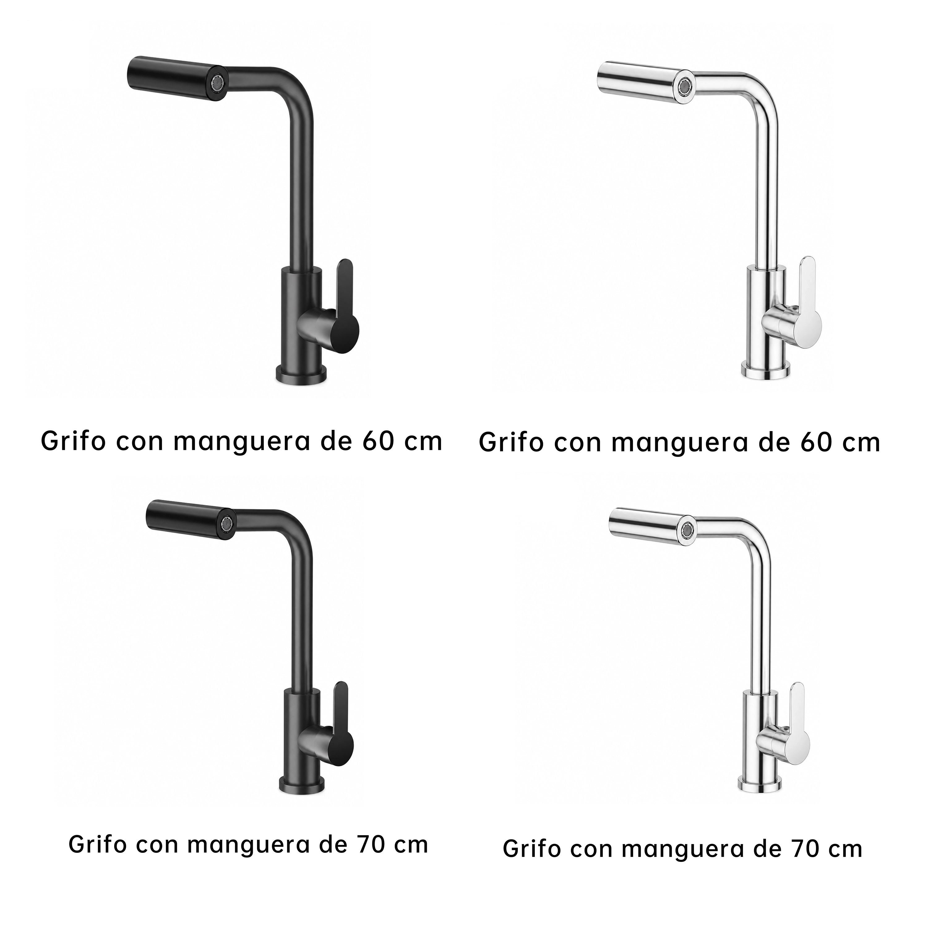 Grifo de Cocina de Plástico y Acero en Múltiples Tamaños image 2