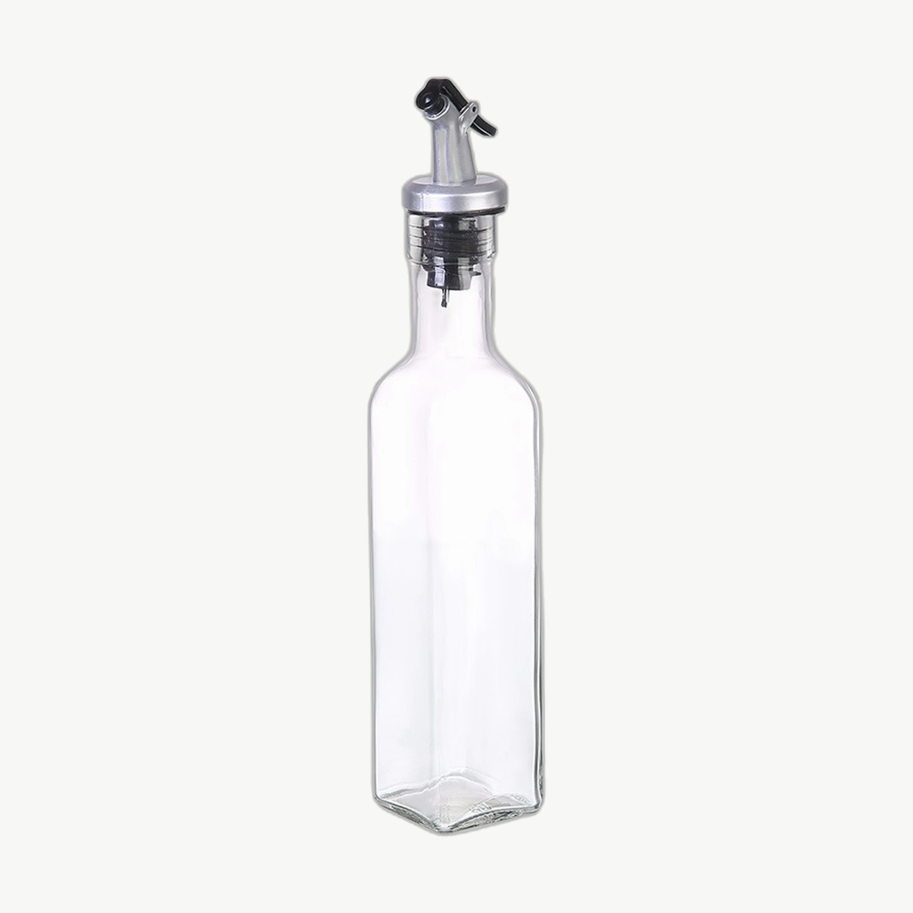 Dispensador de Aceite de Vidrio Cuadrado 250ml