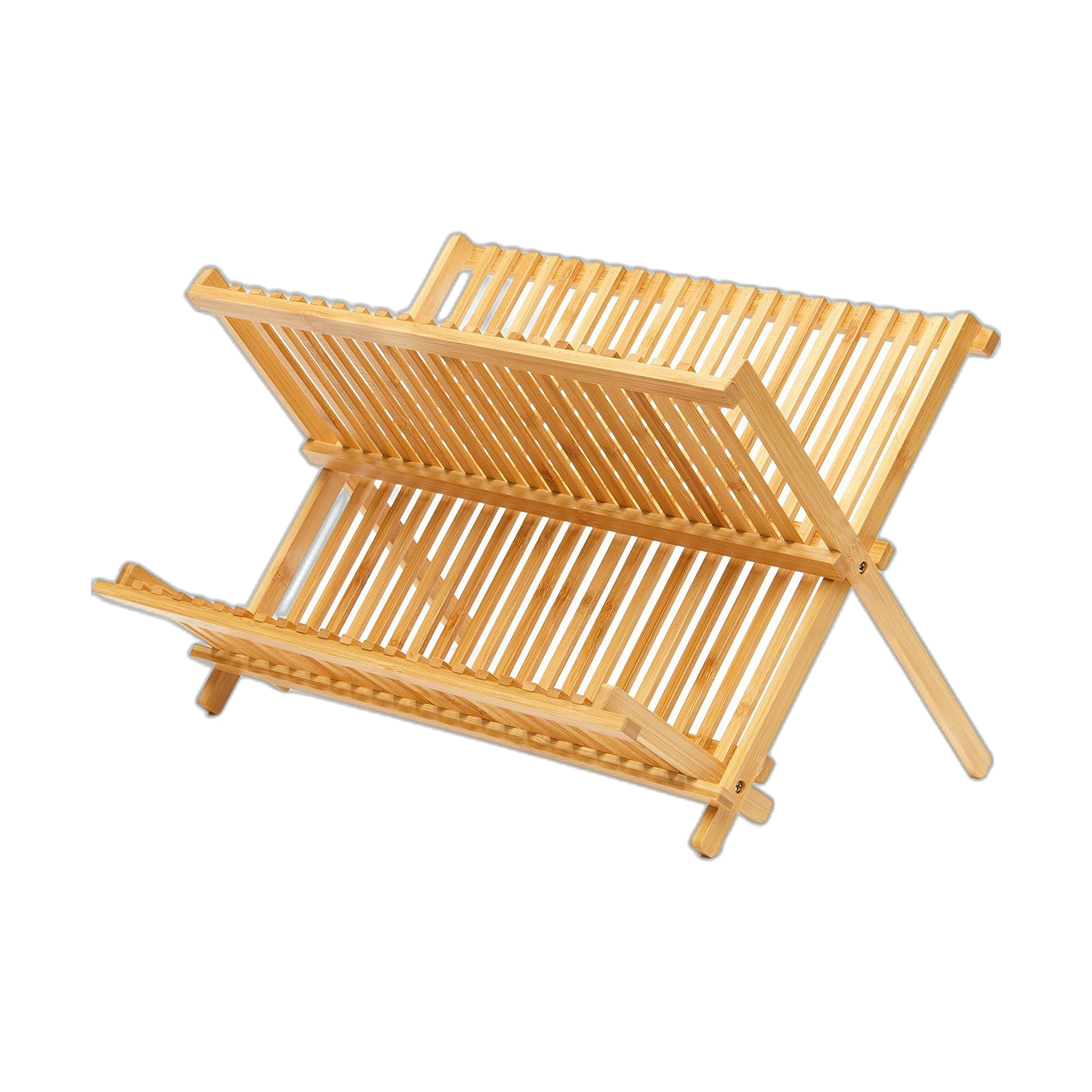 Escurridor de Platos de Bambu para Cocina 43x34cm image 2