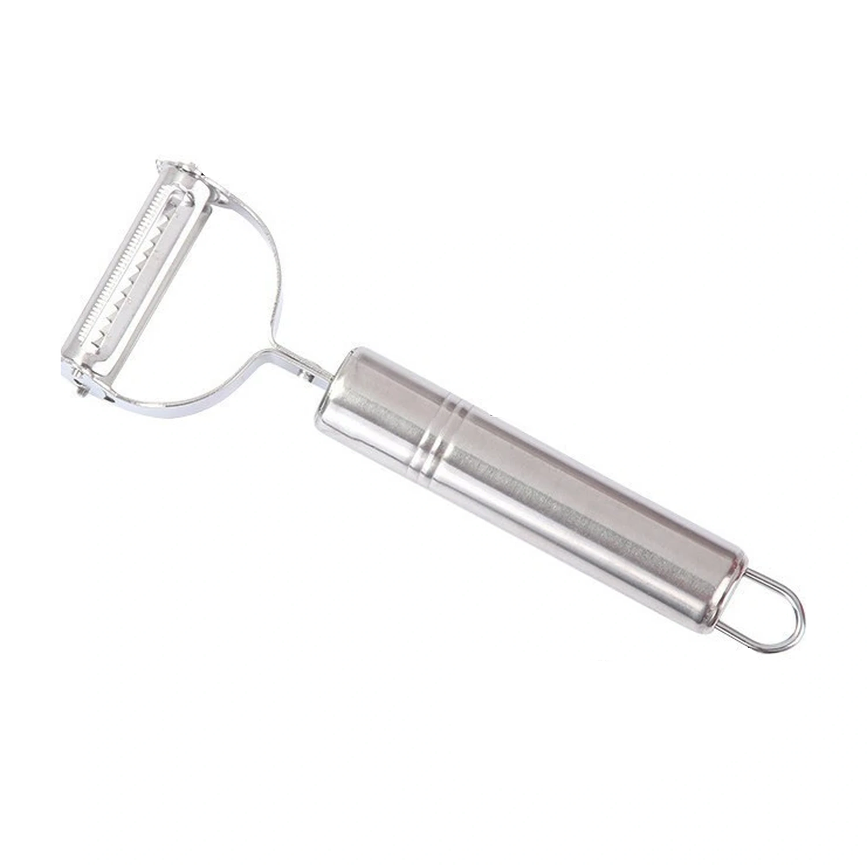 Set peladores acero inoxidable frutas verduras rallador 3 piezas